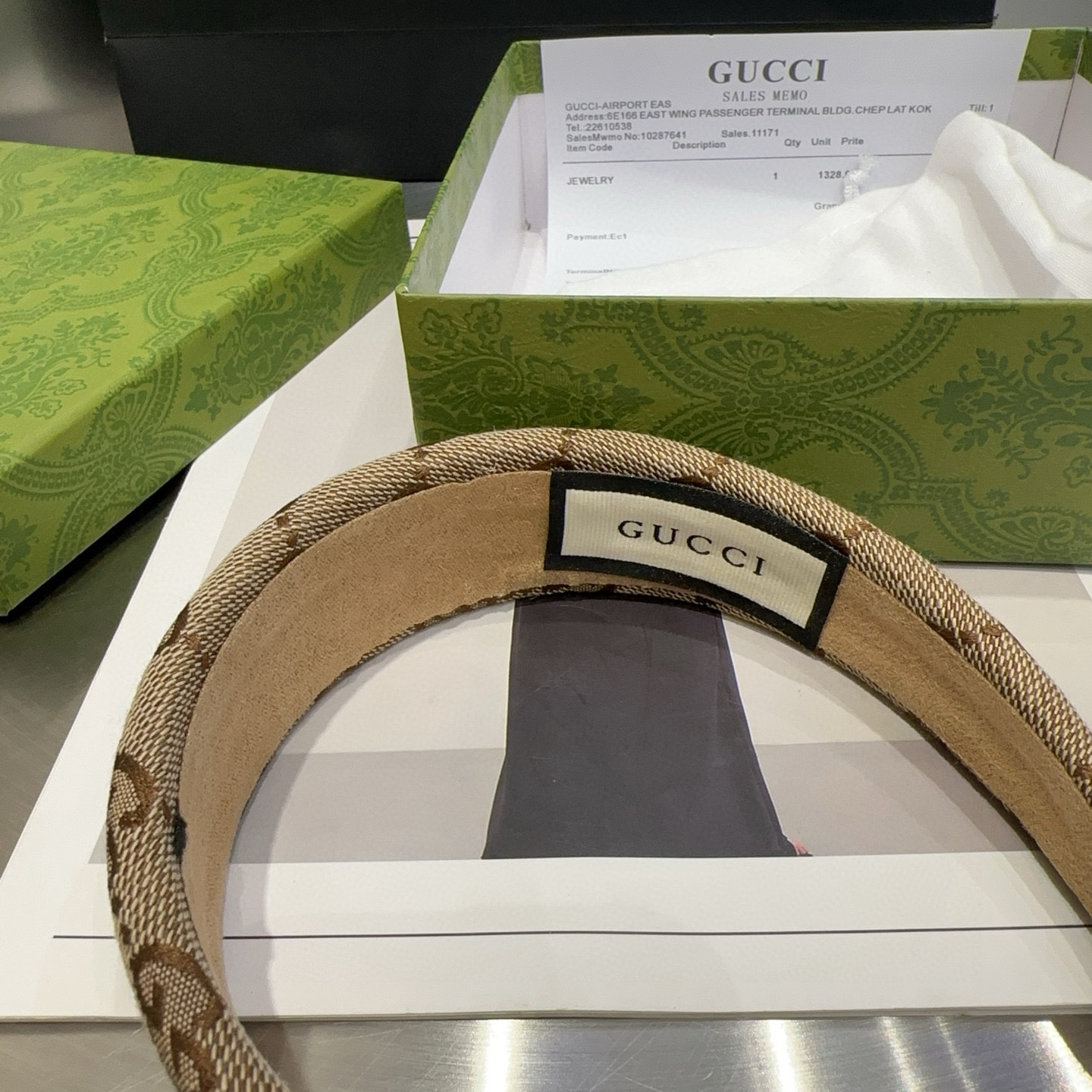 🎁配包装盒Gucci(古奇) GG字母发箍，经典字母，时尚百搭，特别耐看，永不过时…