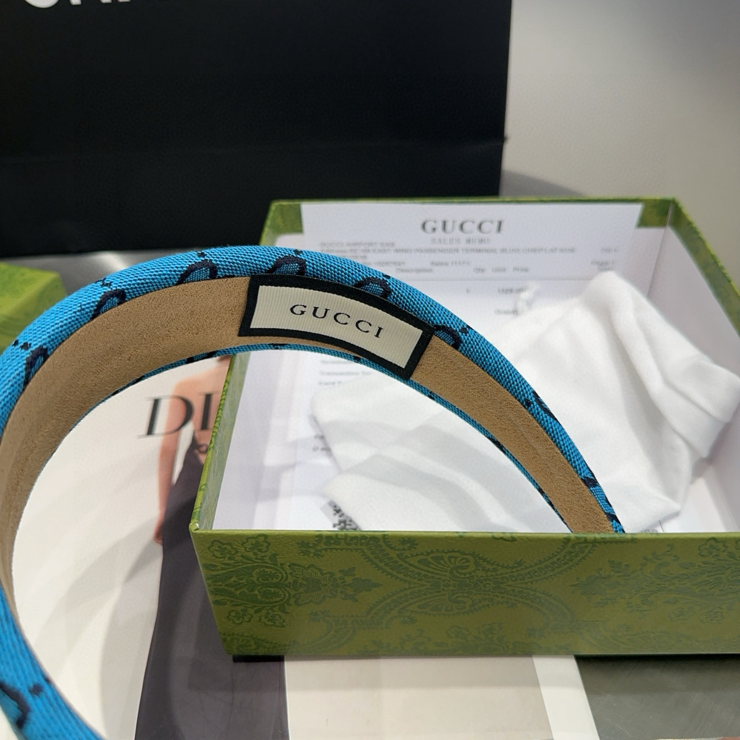 🎁配包装盒Gucci(古奇) GG字母发箍，经典字母，时尚百搭，特别耐看，永不过时…