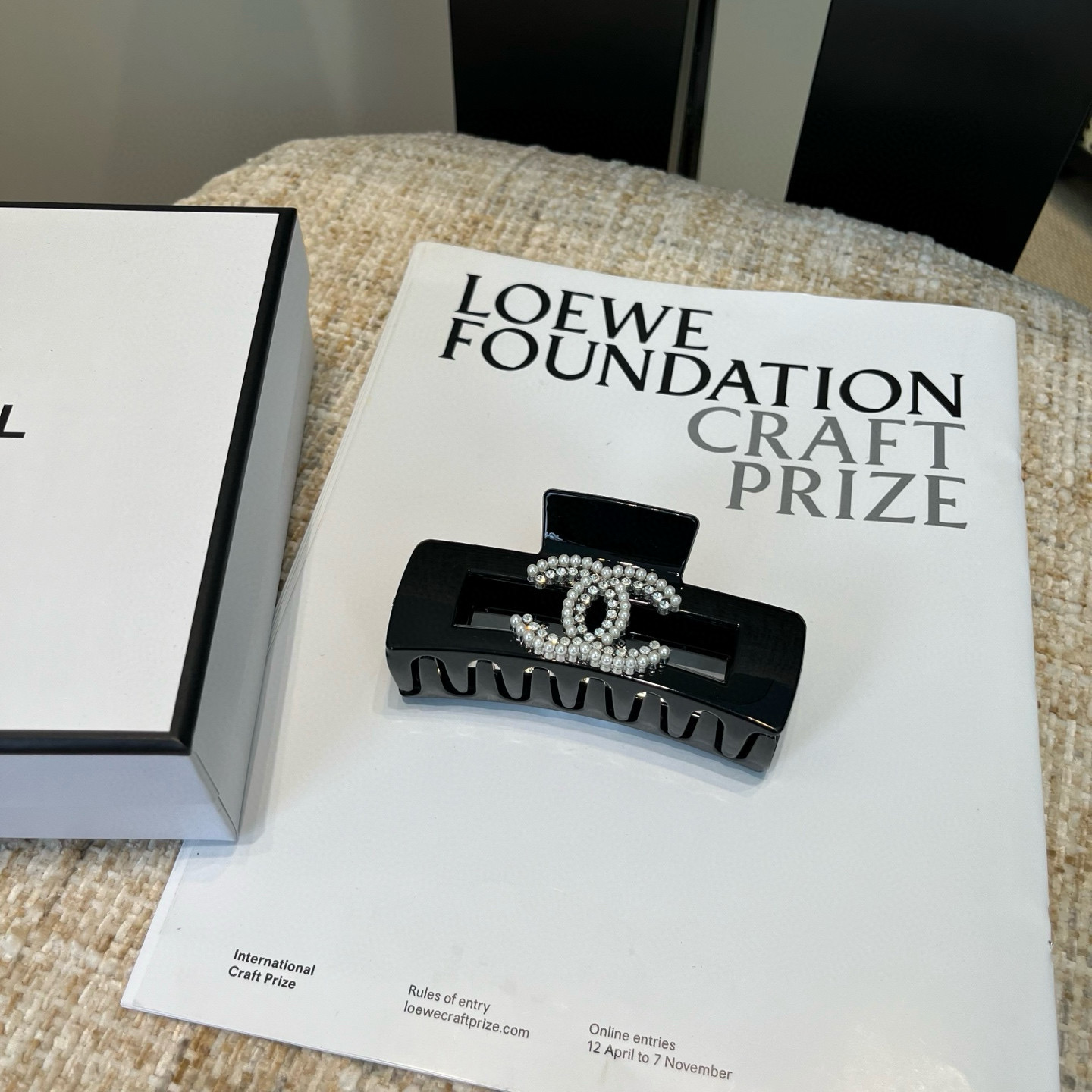 🎁配包装盒Chanel (香奈儿)最新款小香爆款抓夹，超级好看！名媛范儿十足，小仙女必备…