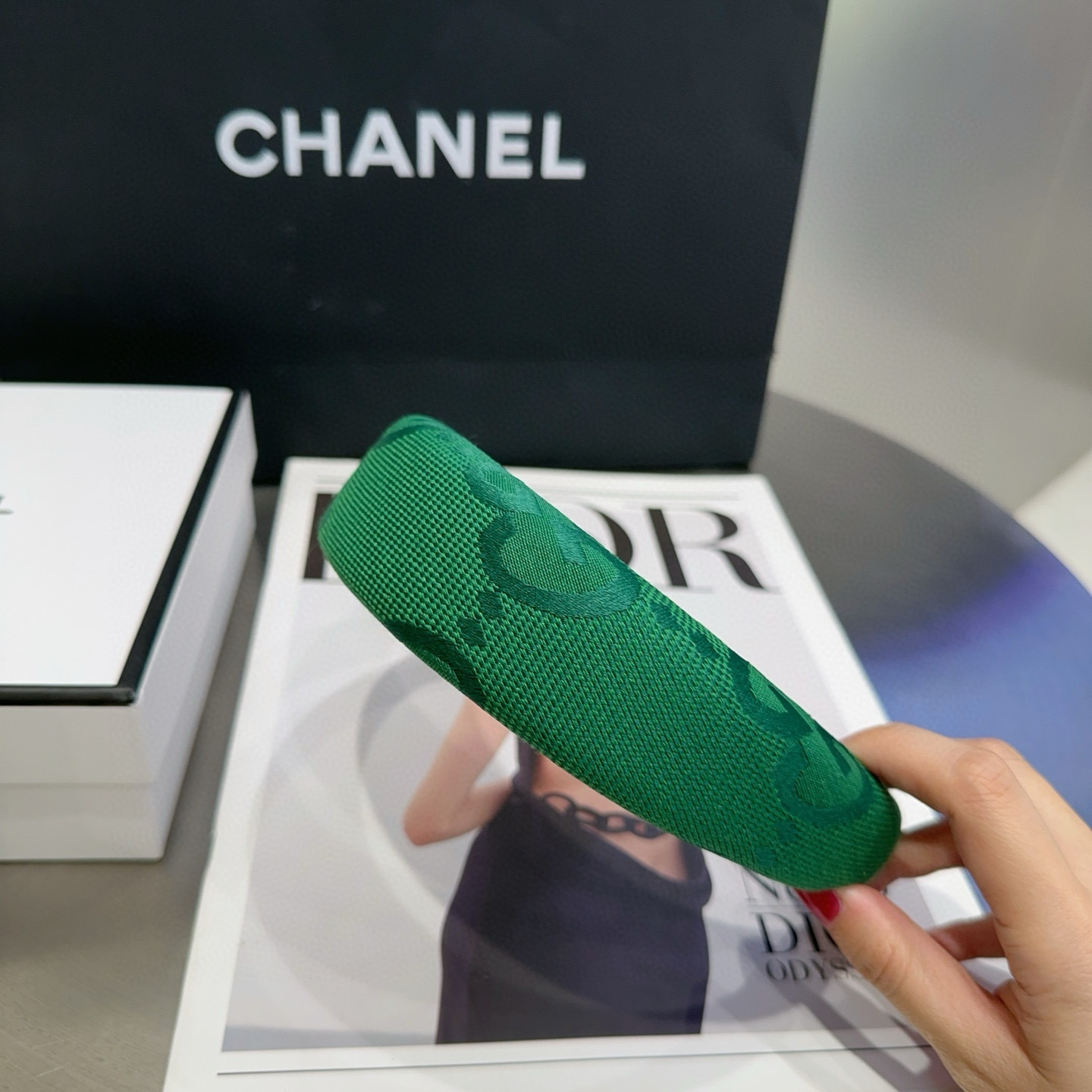 🎁配包装盒Gucci(古奇) GG字母发箍，时尚潮流，非常好搭配！小仙女必备