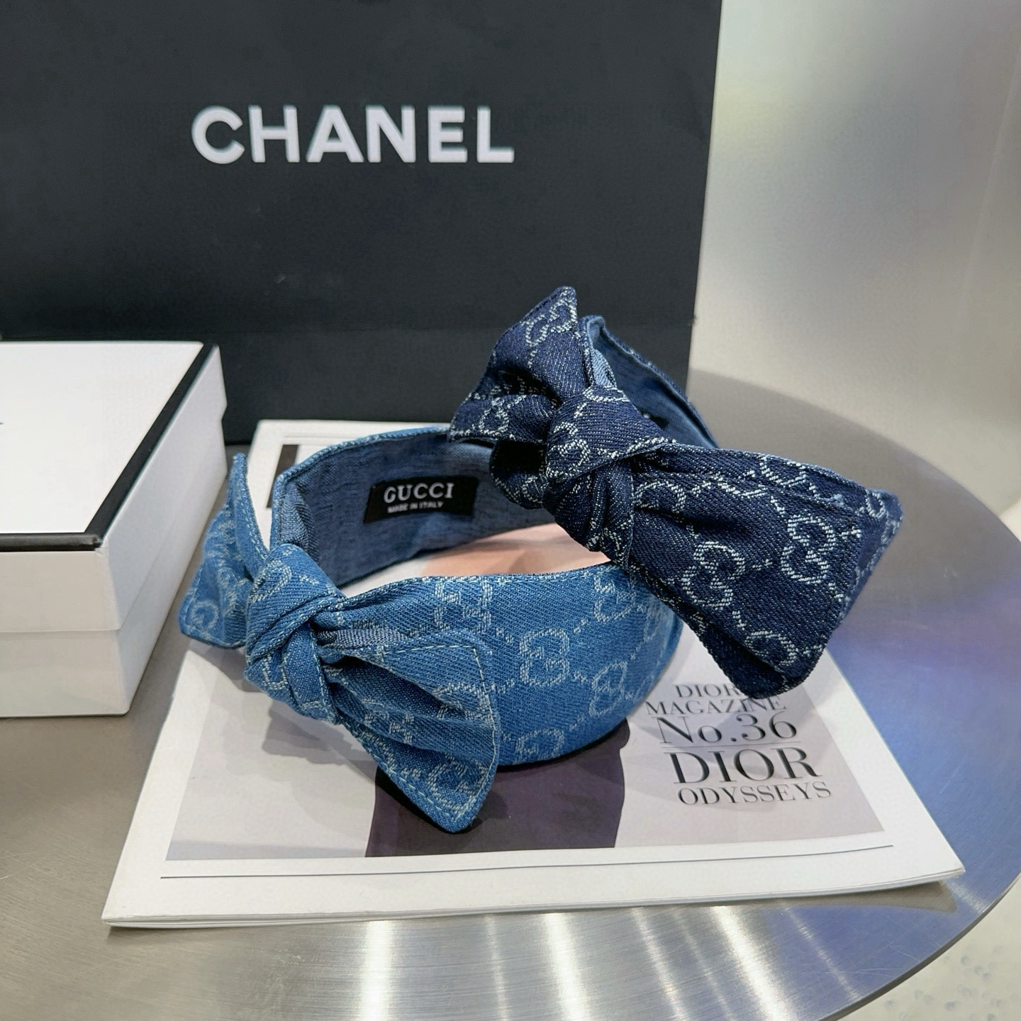 NO:769765,P with packaging Gucci (Gucci) GG new denim headband, fashion trend, a must-have item for girls, hairpins, hairpins, gucci, hairpins19860909P 配包装 Gucci(古奇) GG新款牛仔布发箍,时尚潮流,小姐姐必备单品发夹,发夹,gucci,hairpins,accessory