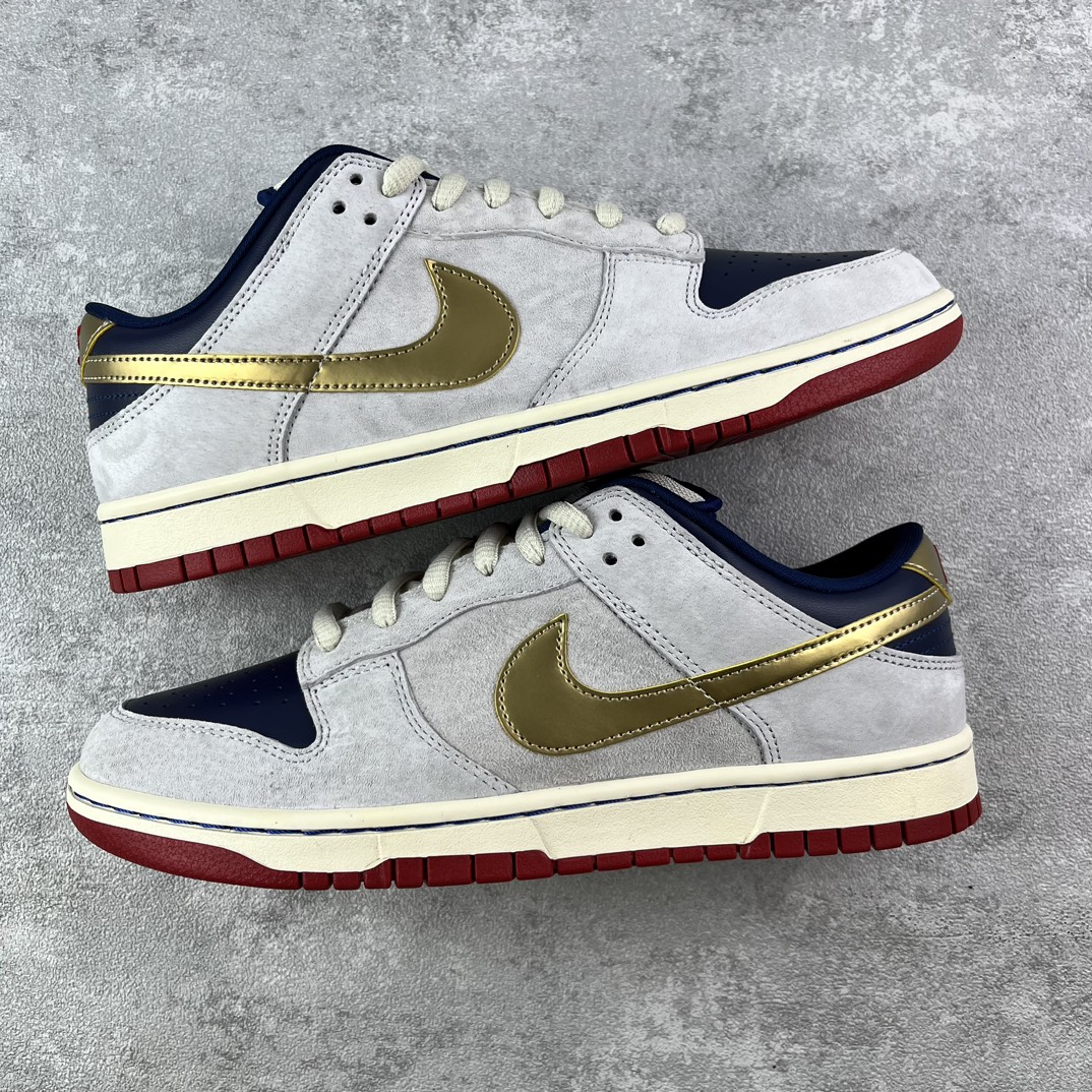 东南亚订单
NK Dunk SB Low Pro  Old Spice  白蓝金 低帮运动休闲板鞋 -2