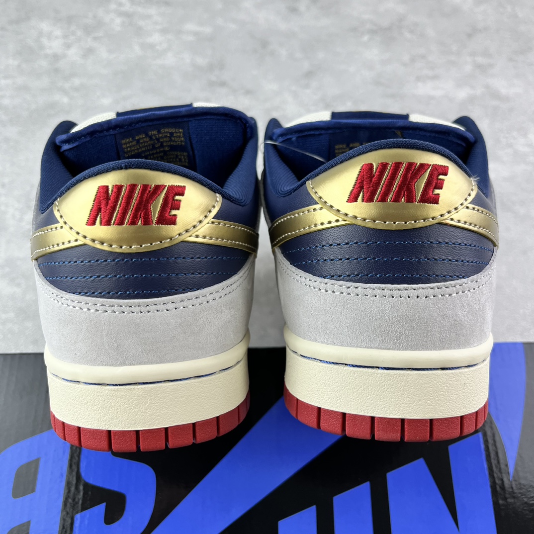 东南亚订单
NK Dunk SB Low Pro  Old Spice  白蓝金 低帮运动休闲板鞋 -2