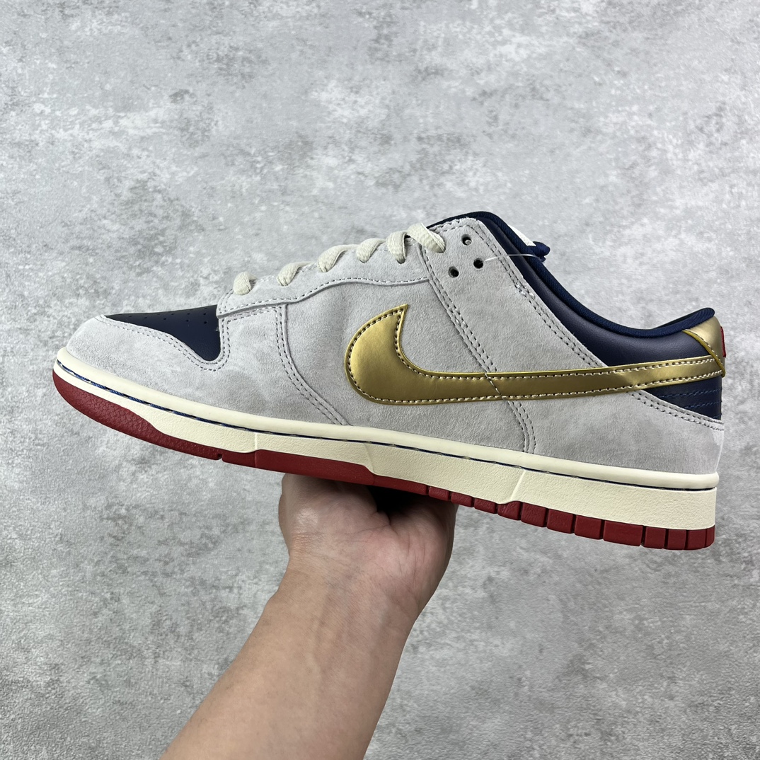 东南亚订单
NK Dunk SB Low Pro  Old Spice  白蓝金 低帮运动休闲板鞋 -2