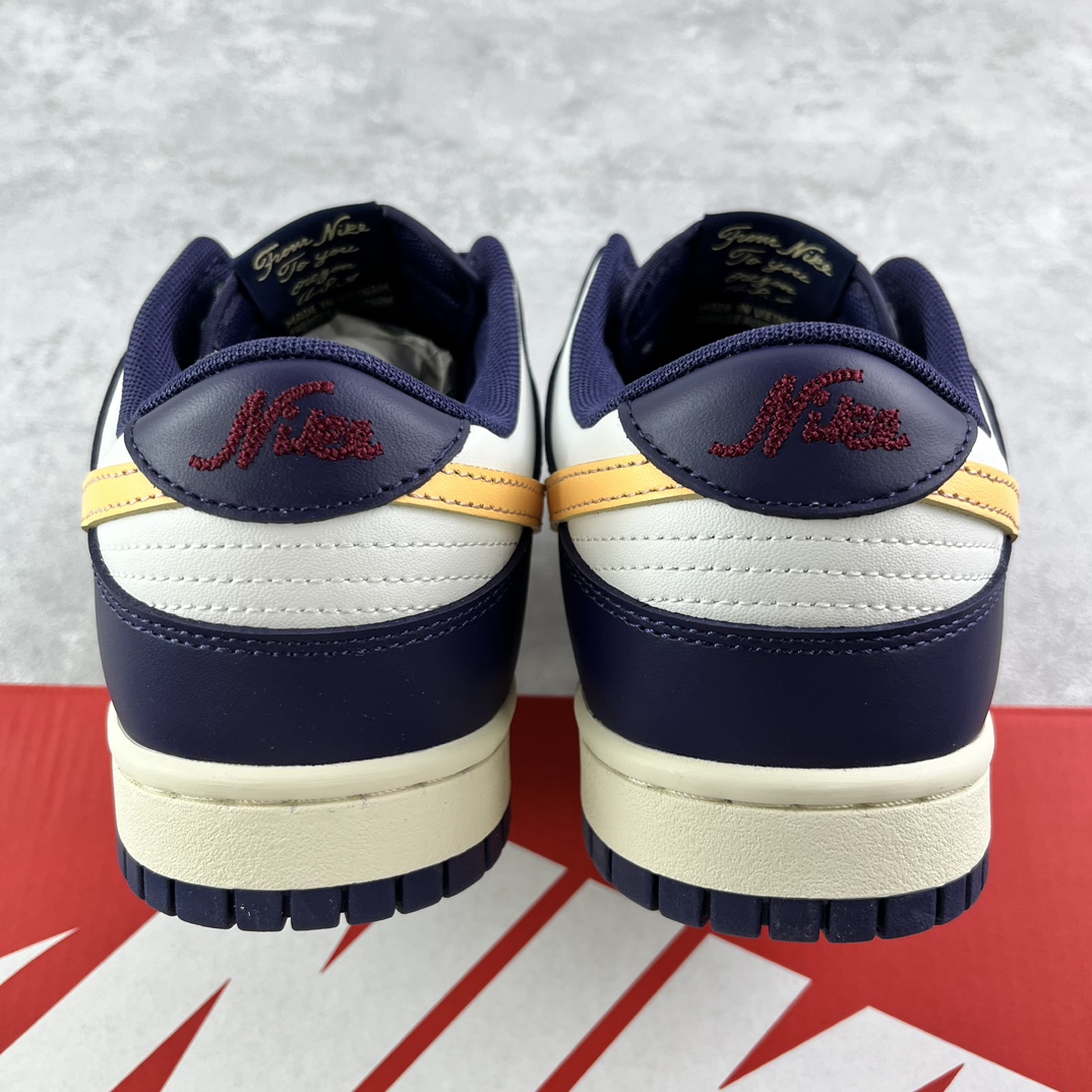 东南亚订单
Nk Dunk Low Retro Navy Blue 紫金白 SB低帮休闲板鞋 FV810