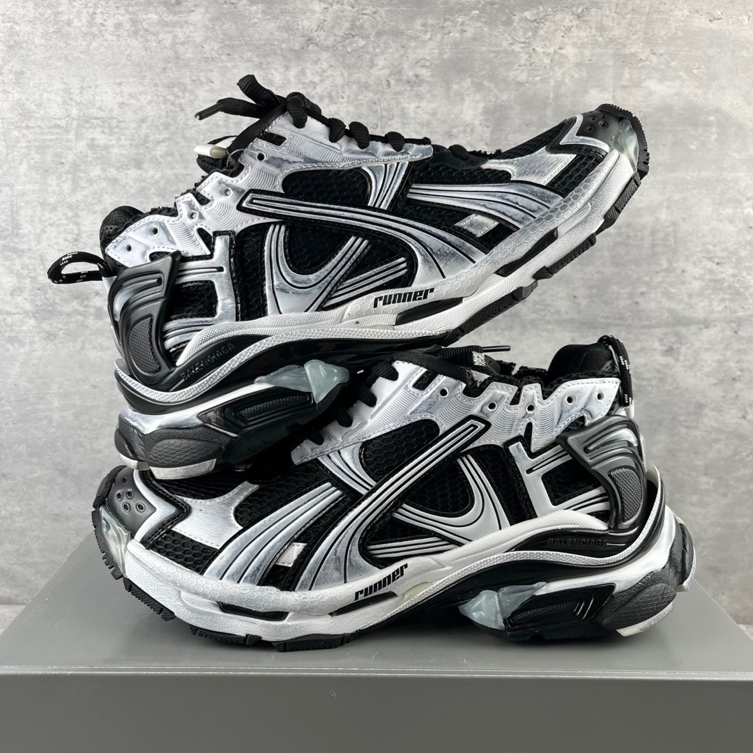 
BALENCIAGA Runner 2.0 Sneaker 巴黎世家七代慢跑系列低帮复古野跑潮流运动鞋