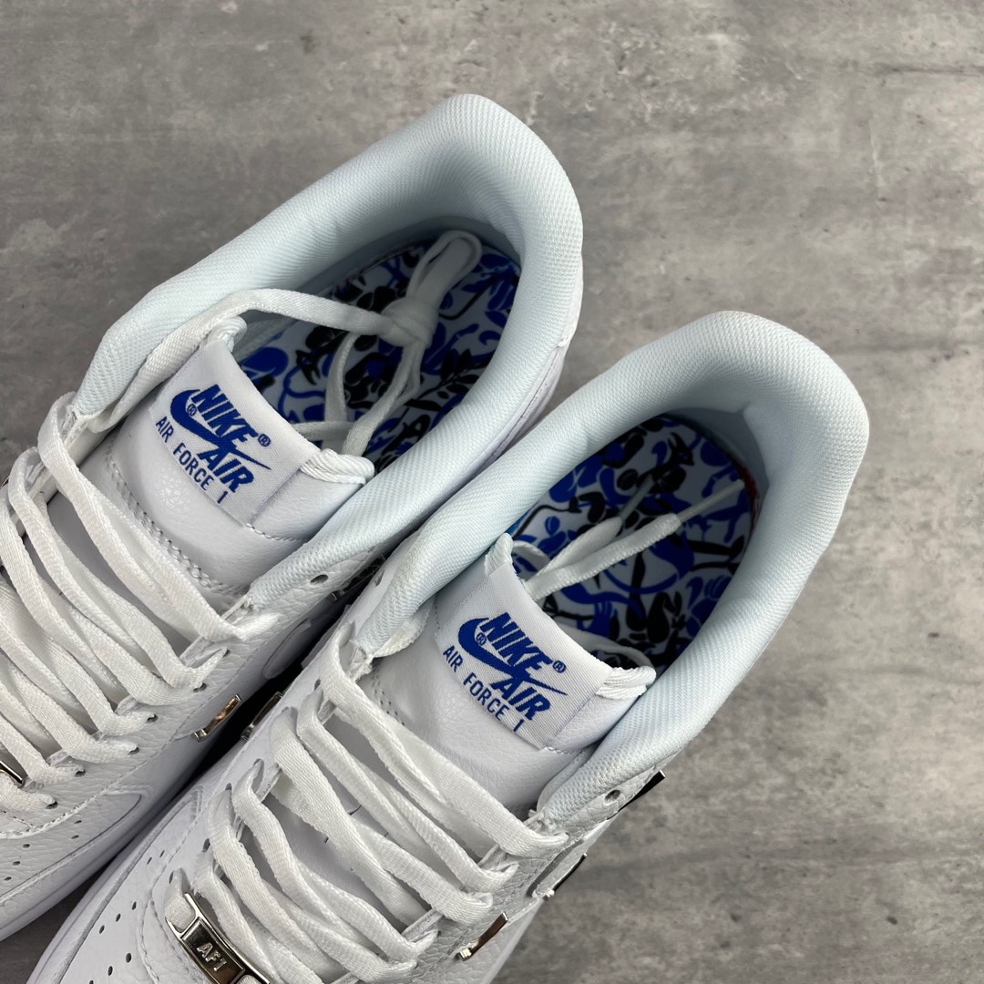 
Nk Air Force 1'07 Low 联名四勾 空军一号低帮休闲板鞋 
原楦头原纸板 打造纯正空