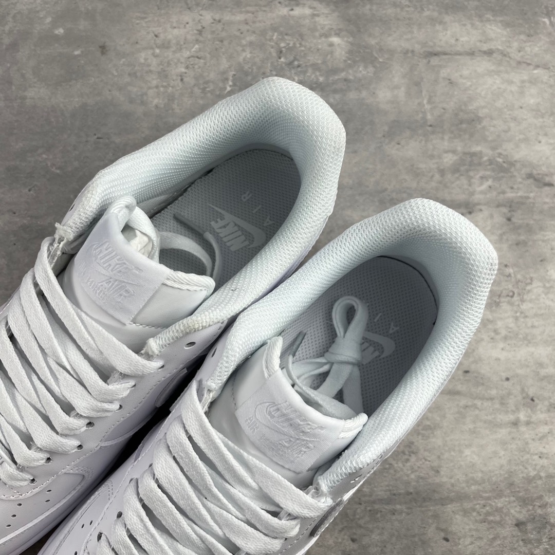 
Nike Air Force 1 Low 白生胶  空军一号低帮运动休闲板鞋 原楦头原纸板  打造纯正