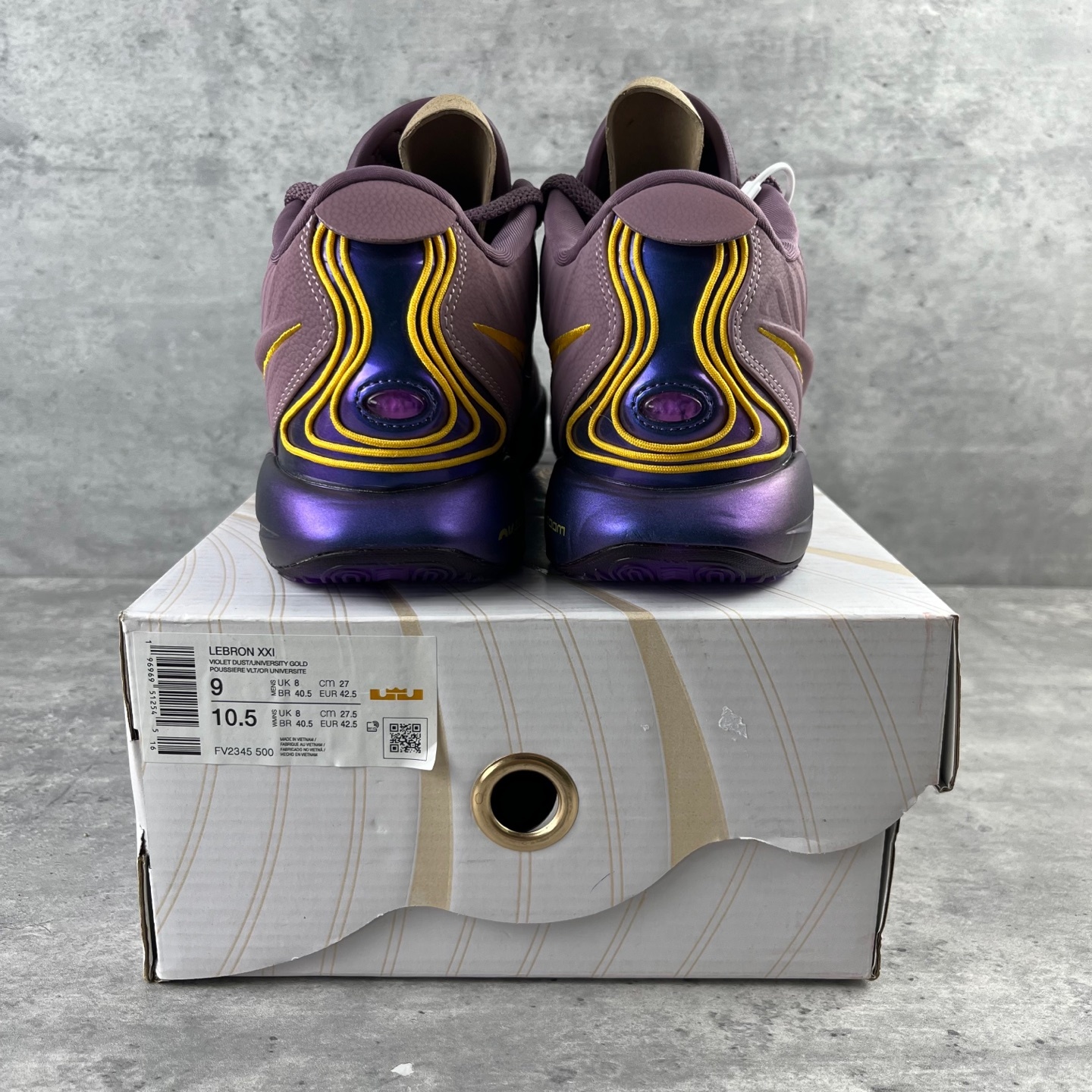 NK LeBron James 詹姆斯21代签名实战篮球鞋 FV2345-500 顶配呈现 原厂5层大