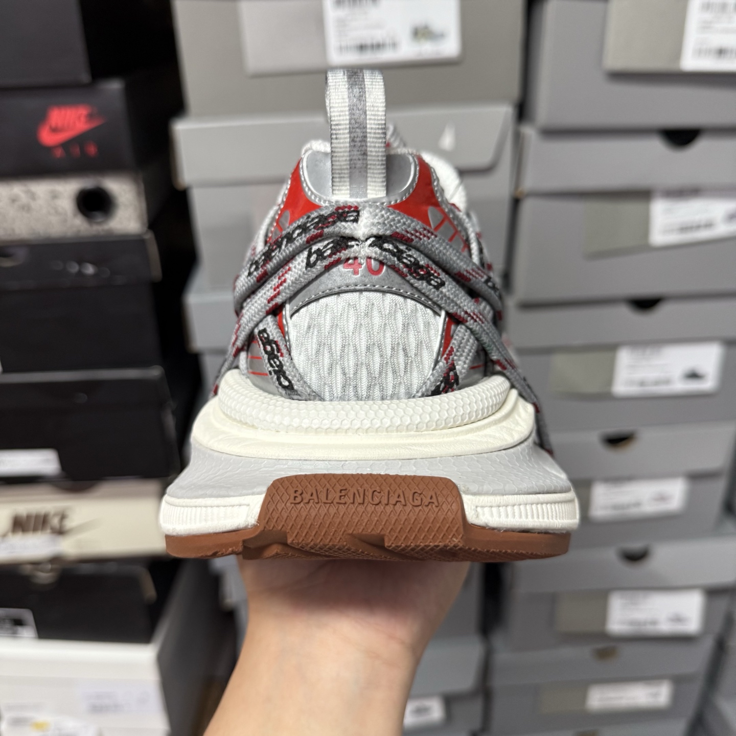  Balenciaga Phantom Sneaker 3XL 巴黎世家二代 新款金属绑带 潮流跑鞋  