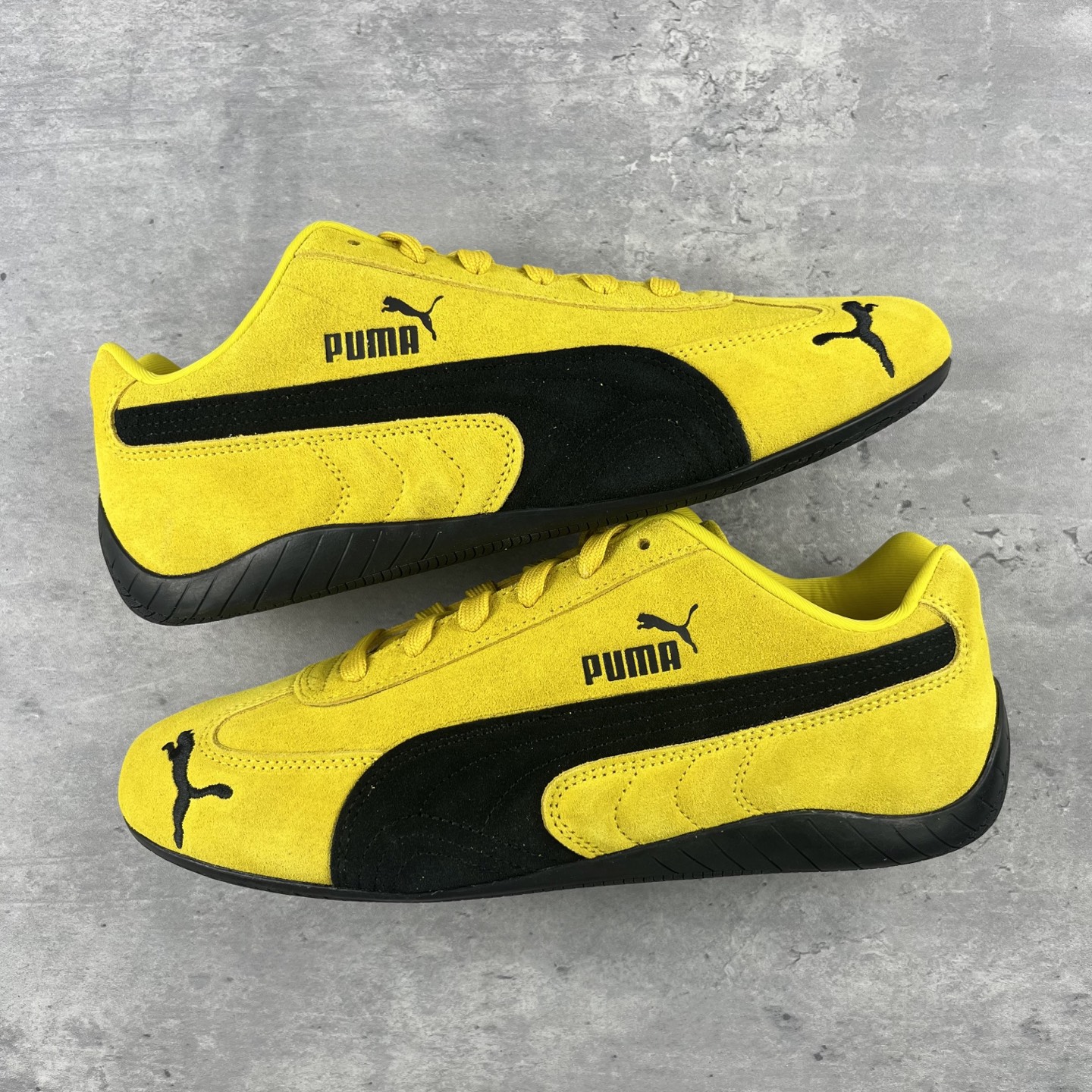  纯原 The Open Product x Puma Speedcat 黄白 极速赛车系列彪马低帮生活