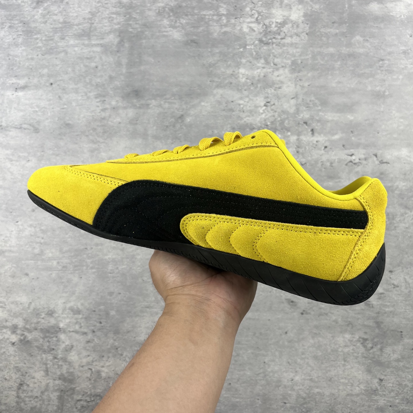  纯原 The Open Product x Puma Speedcat 黄白 极速赛车系列彪马低帮生活