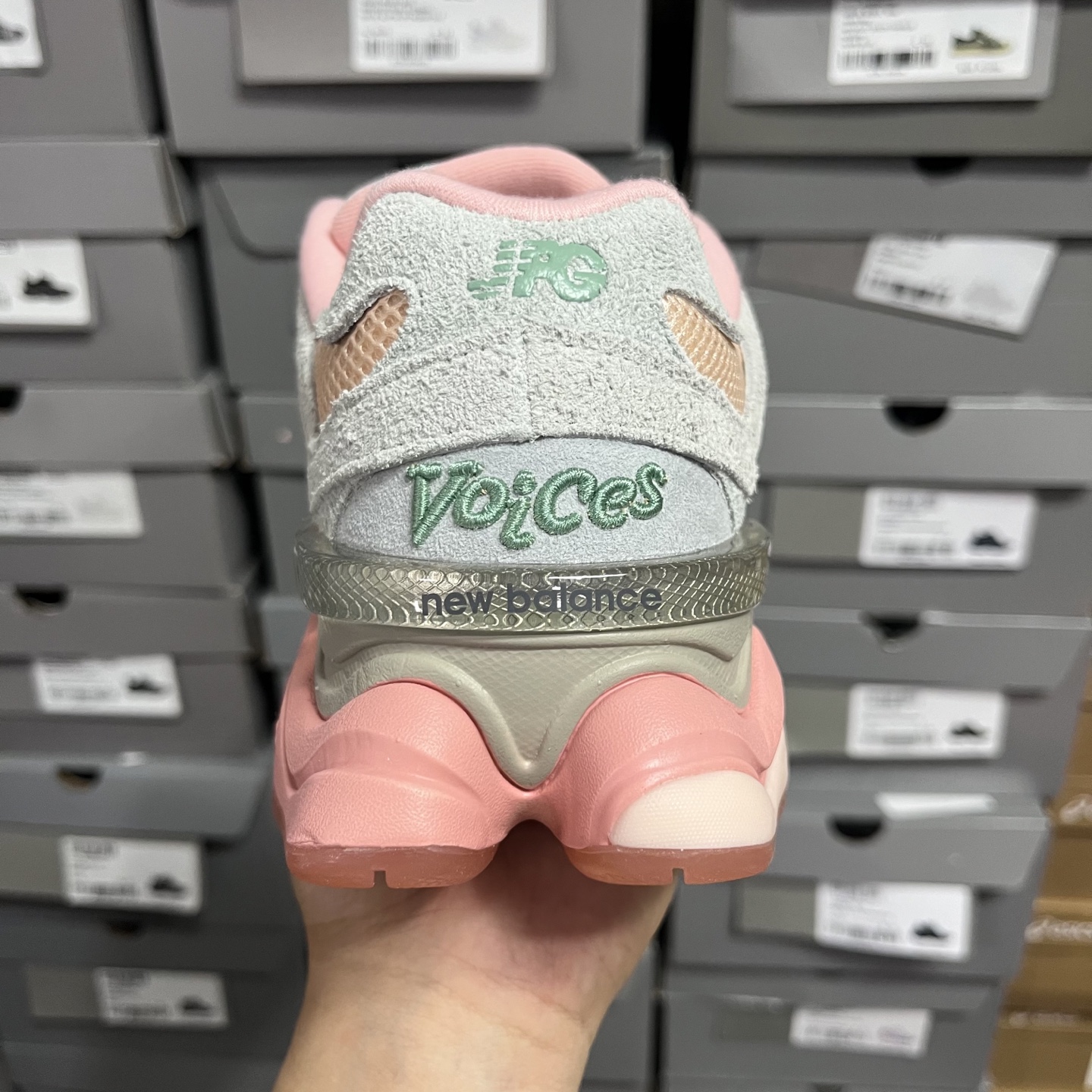 M版
NB Joe Freshgoods x New Balance 公司级版本NB9060 复古休闲运
