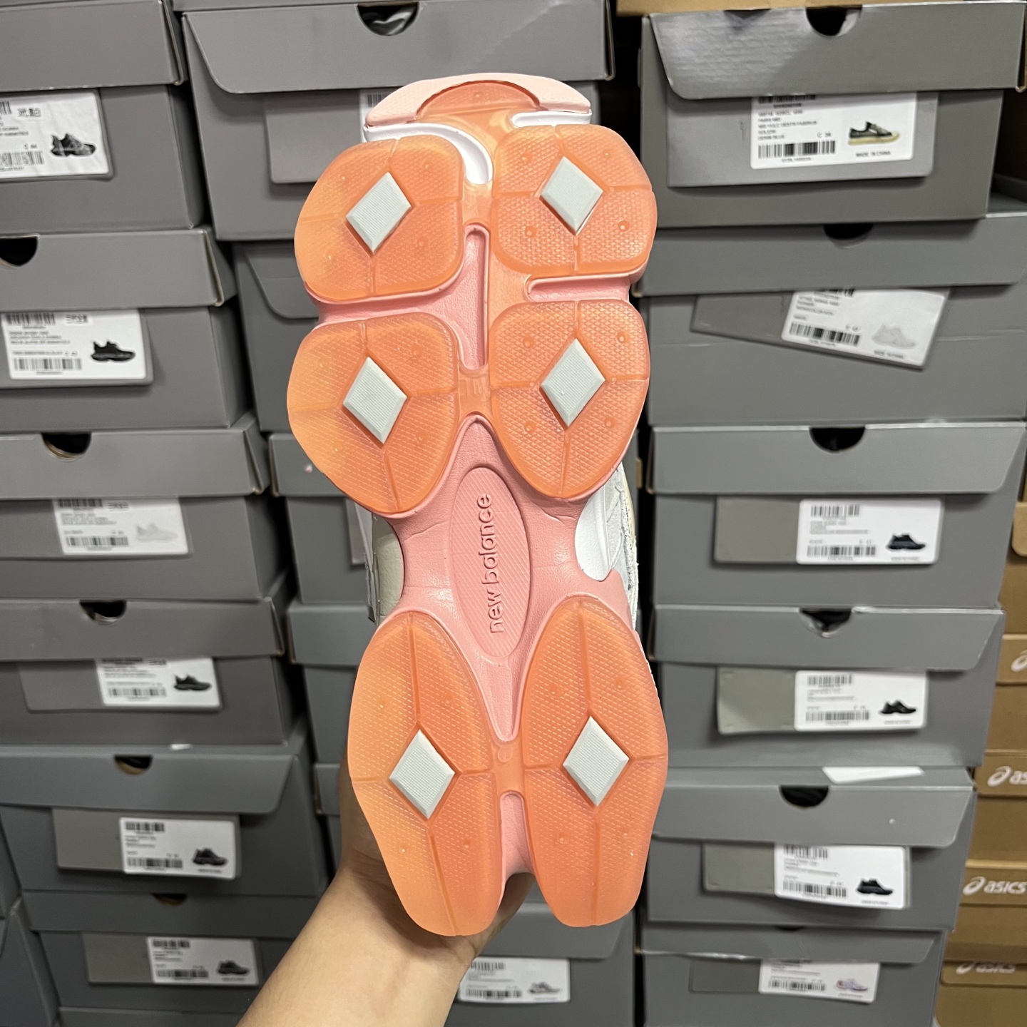 M版
NB Joe Freshgoods x New Balance 公司级版本NB9060 复古休闲运