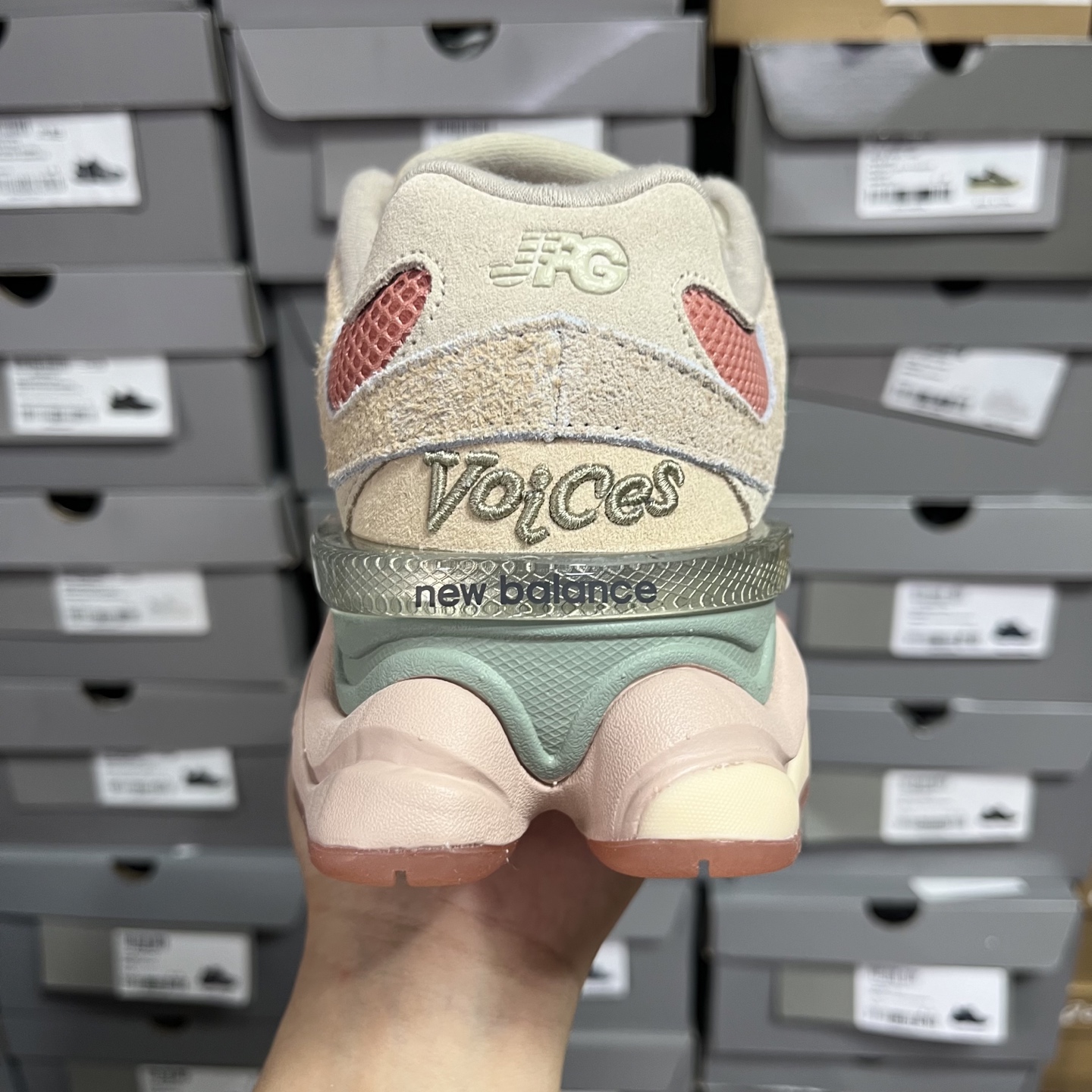 M版
NB Joe Freshgoods x New Balance 公司级版本NB9060 复古休闲运
