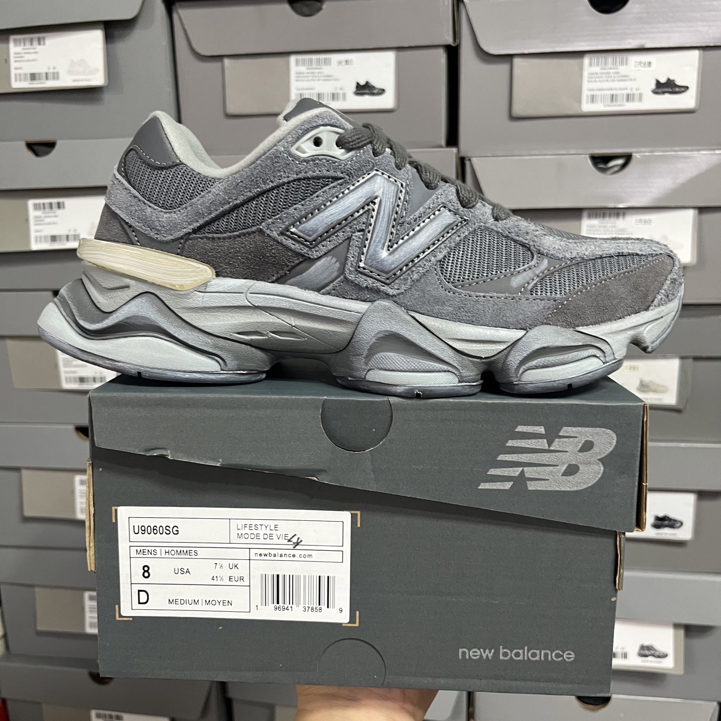 M版
NB Joe Freshgoods x New Balance 公司级版本NB9060 复古休闲运
