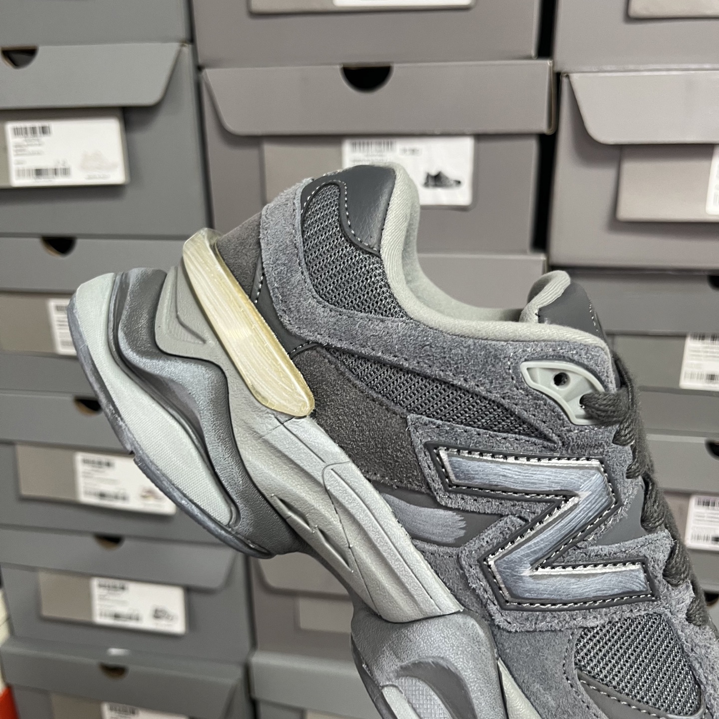 M版
NB Joe Freshgoods x New Balance 公司级版本NB9060 复古休闲运