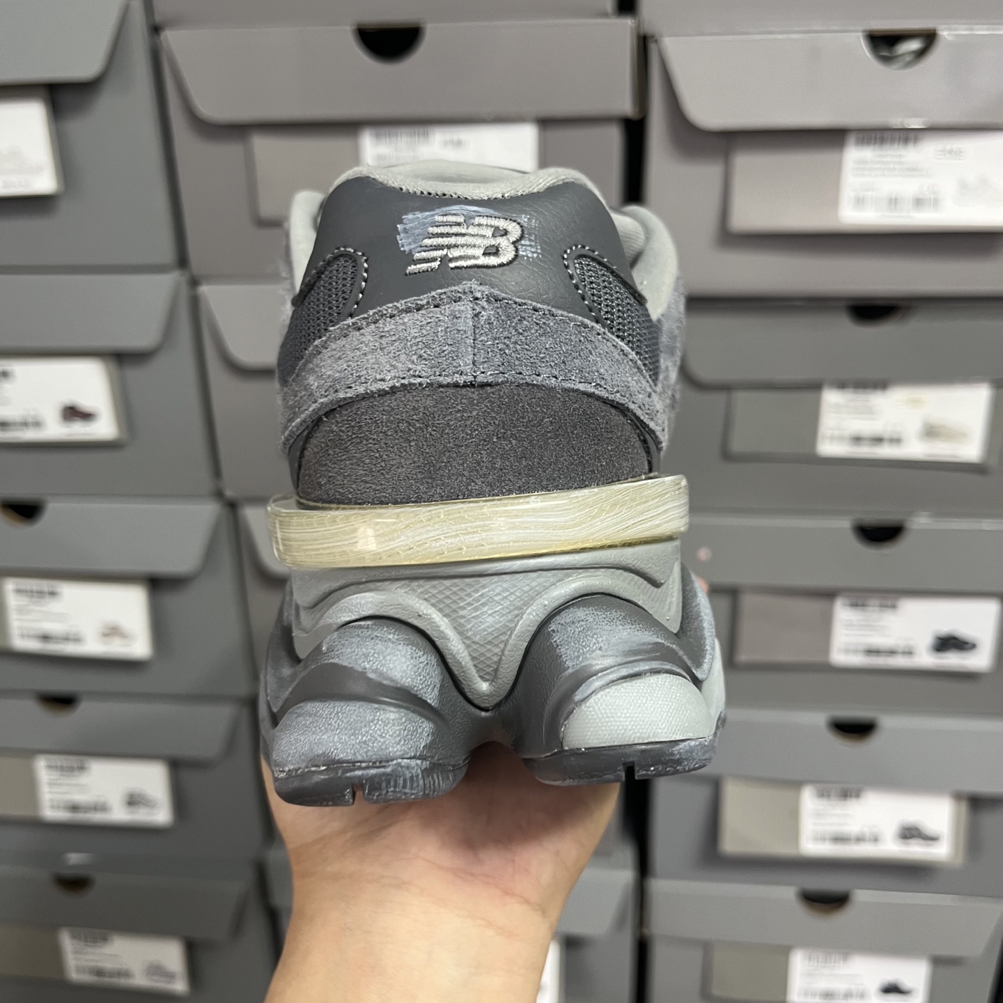 M版
NB Joe Freshgoods x New Balance 公司级版本NB9060 复古休闲运