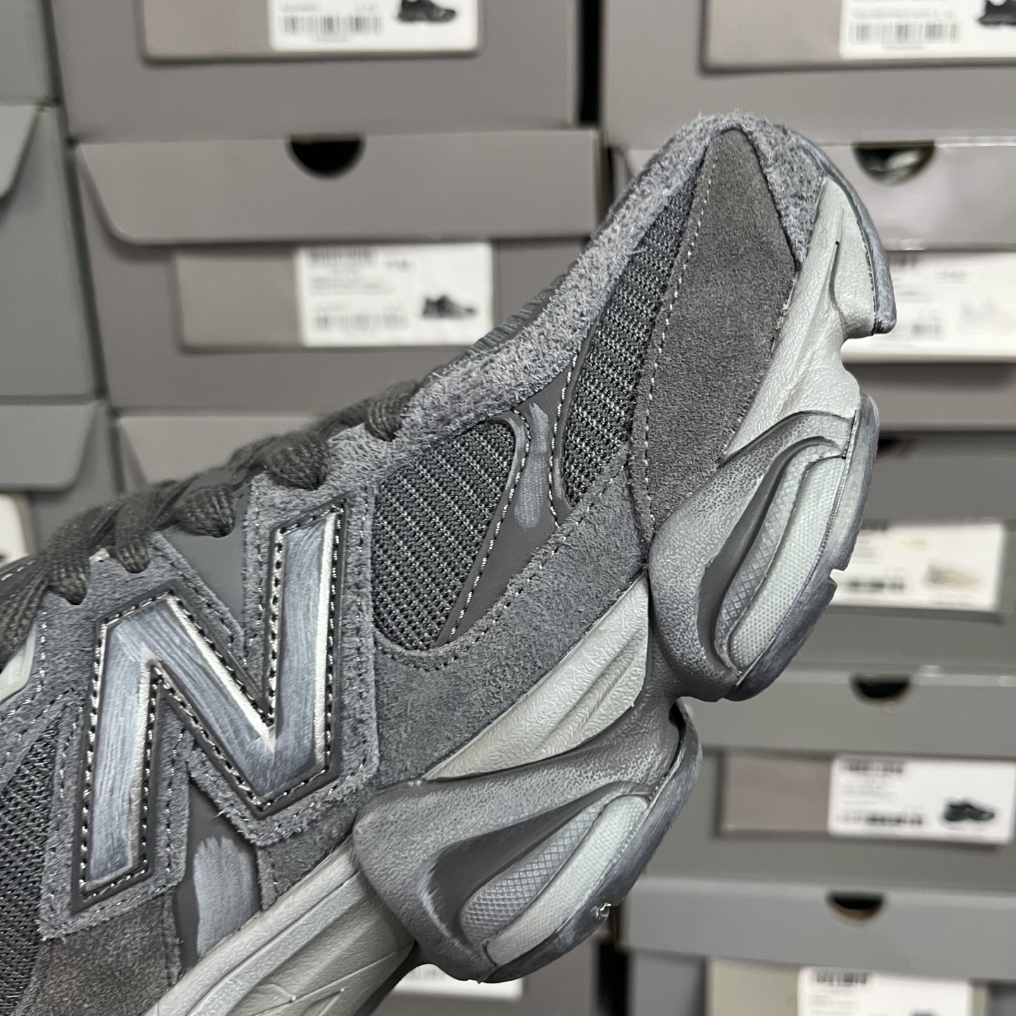 M版
NB Joe Freshgoods x New Balance 公司级版本NB9060 复古休闲运
