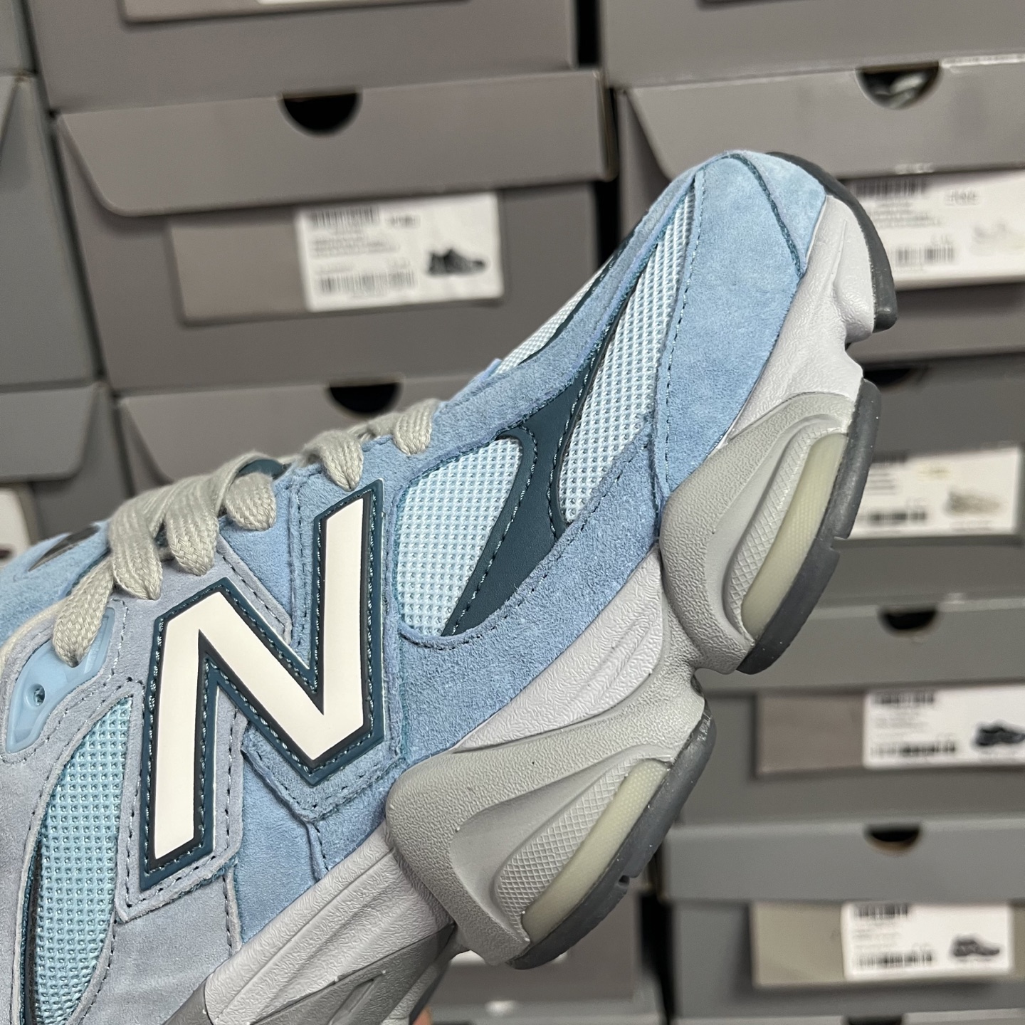 M版
NB Joe Freshgoods x New Balance 公司级版本NB9060 复古休闲运