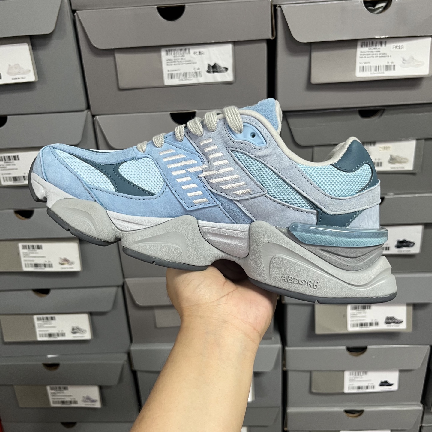 M版
NB Joe Freshgoods x New Balance 公司级版本NB9060 复古休闲运