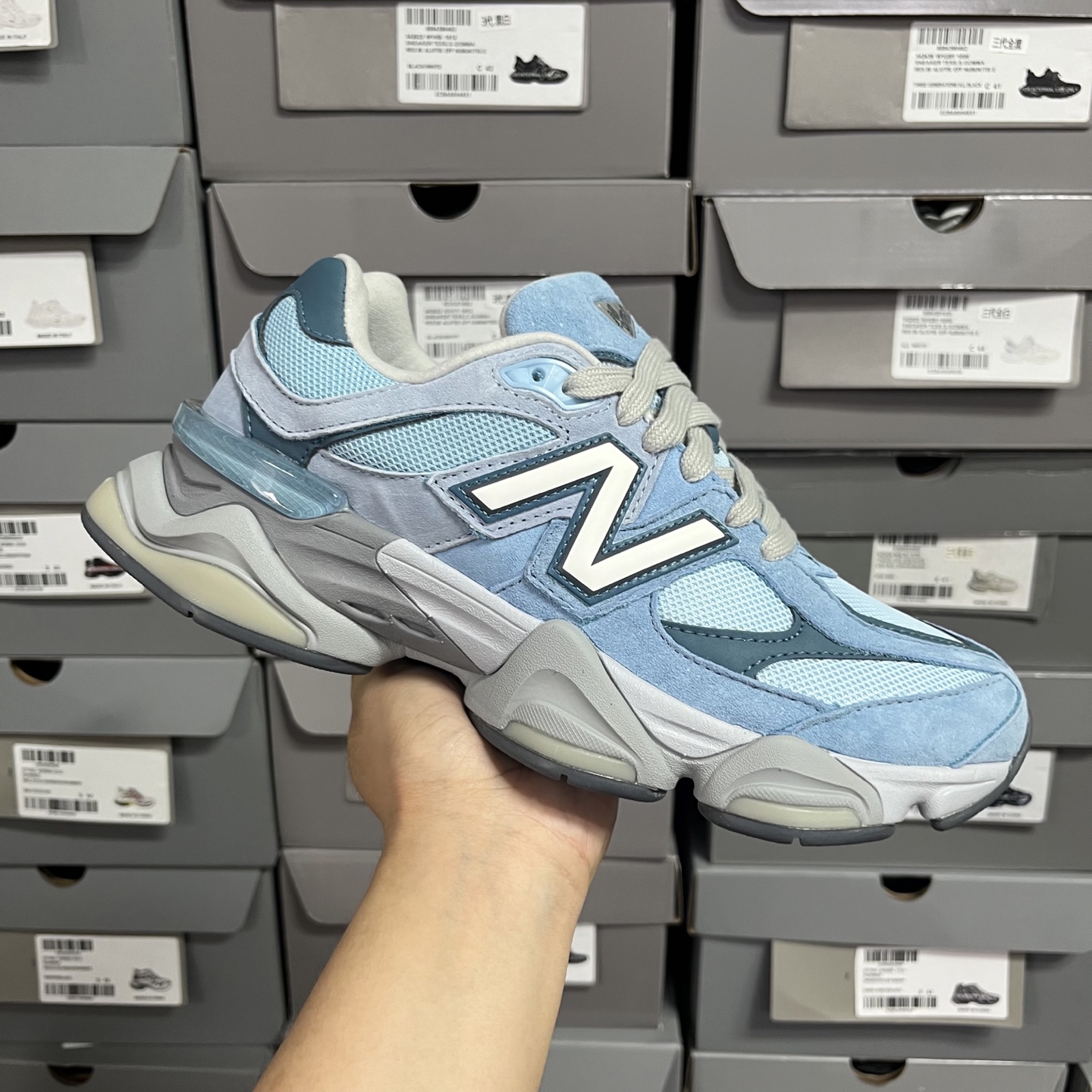 M版
NB Joe Freshgoods x New Balance 公司级版本NB9060 复古休闲运