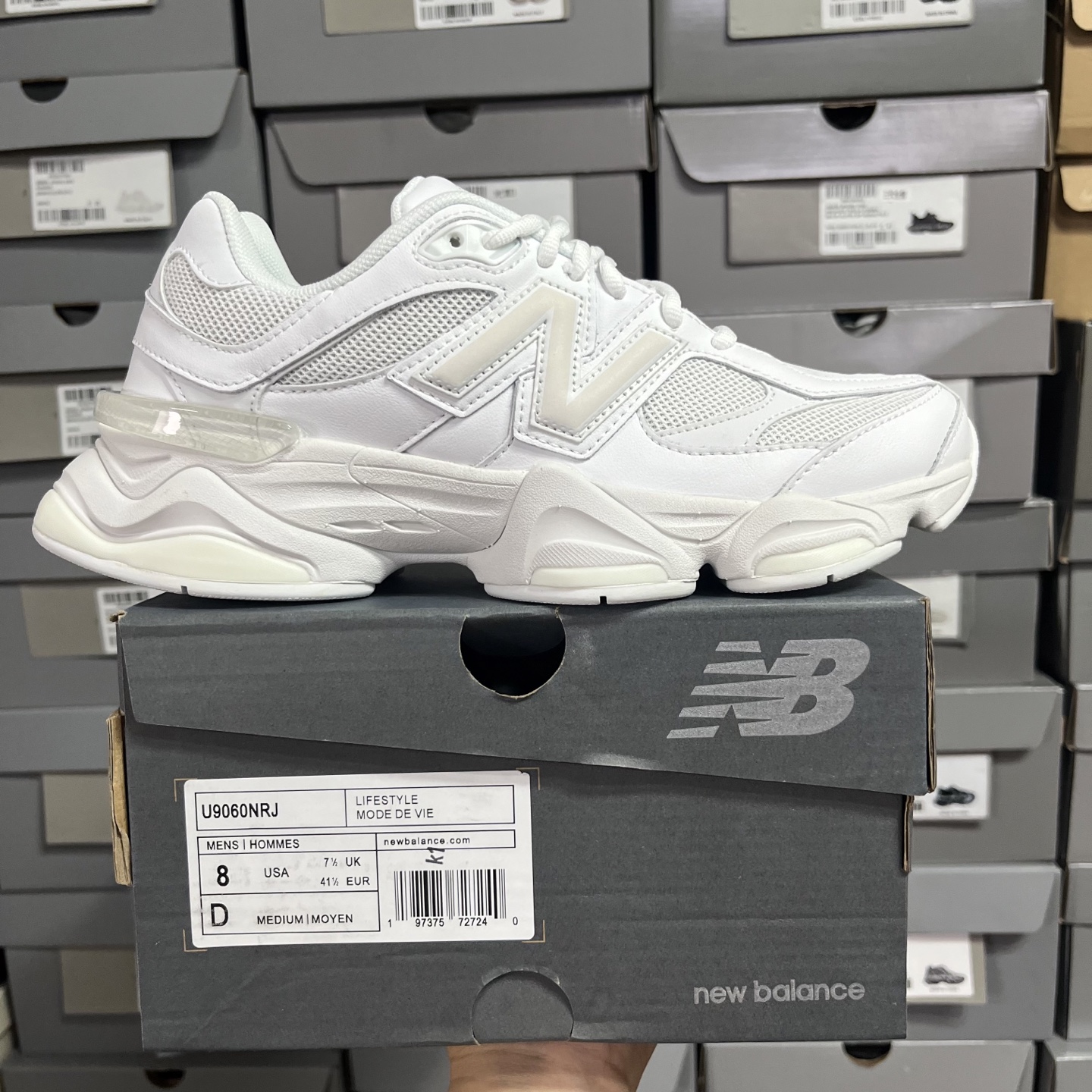 M版
NB Joe Freshgoods x New Balance 公司级版本NB9060 复古休闲运