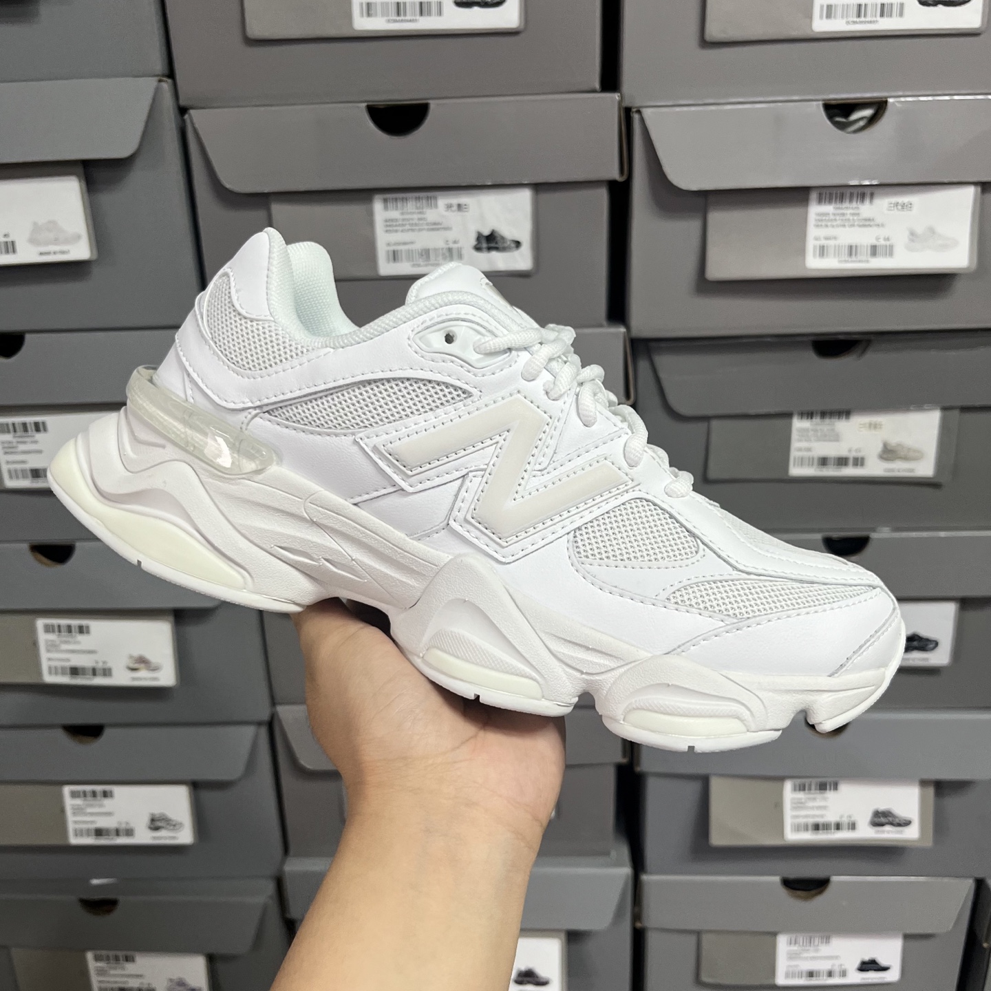 M版
NB Joe Freshgoods x New Balance 公司级版本NB9060 复古休闲运