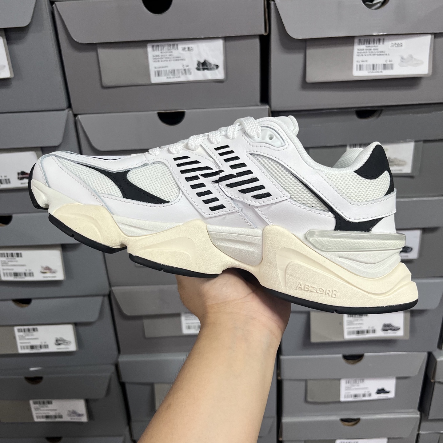 M版
NB Joe Freshgoods x New Balance 公司级版本NB9060 复古休闲运
