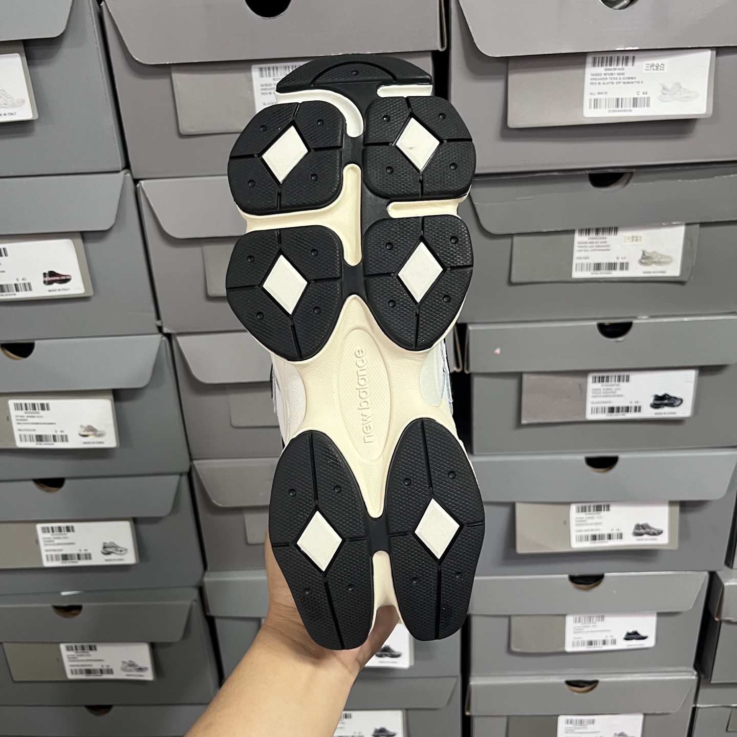 M版
NB Joe Freshgoods x New Balance 公司级版本NB9060 复古休闲运