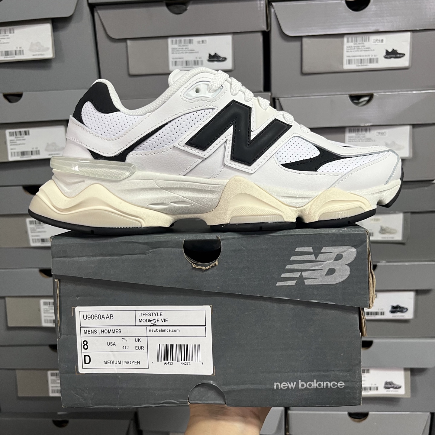 M版
NB Joe Freshgoods x New Balance 公司级版本NB9060 复古休闲运