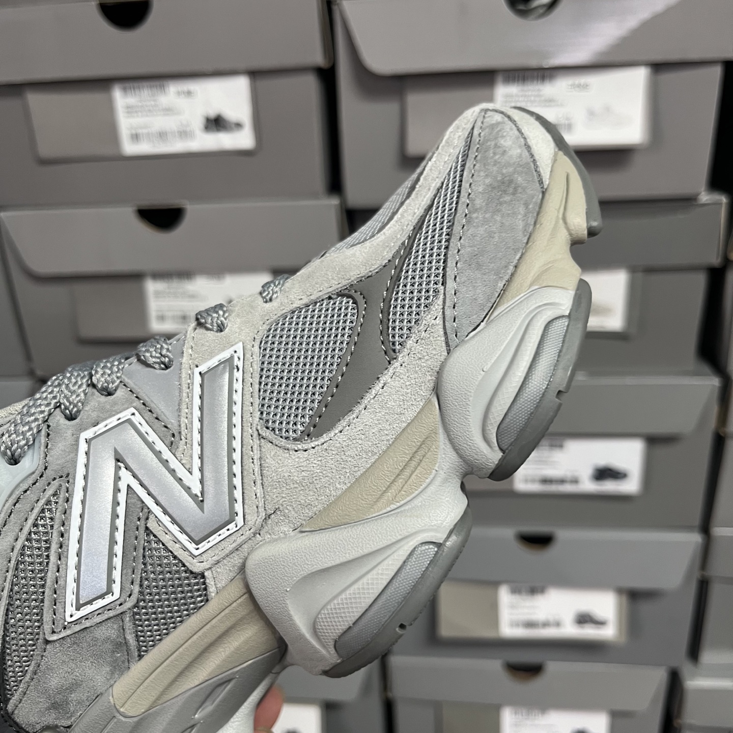 M版
NB Joe Freshgoods x New Balance 公司级版本NB9060 复古休闲运