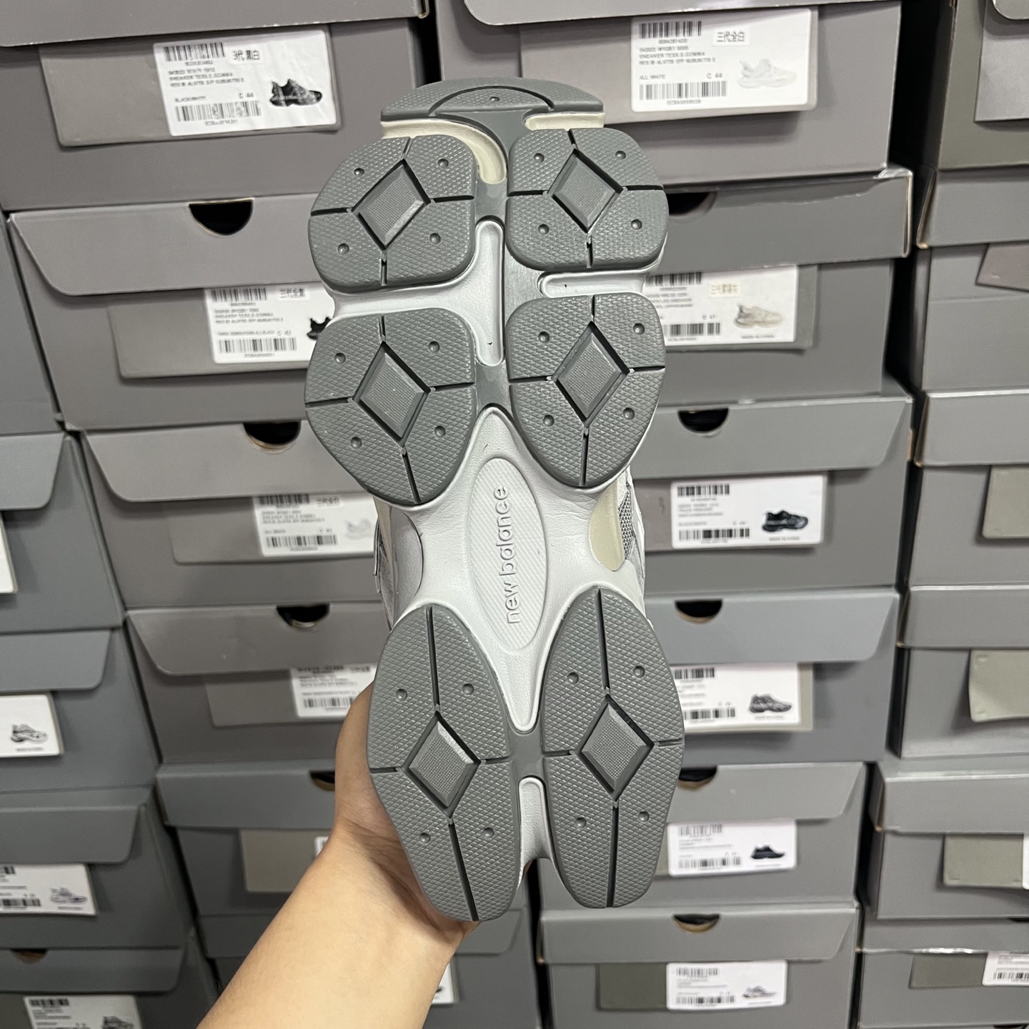 M版
NB Joe Freshgoods x New Balance 公司级版本NB9060 复古休闲运