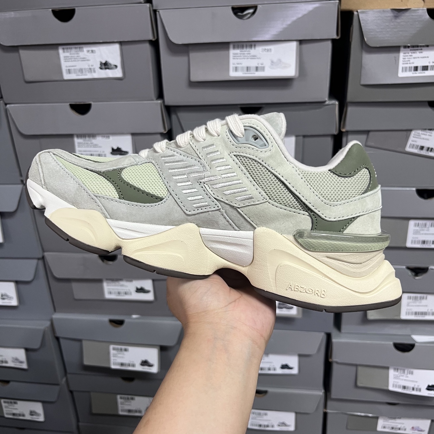 M版
NB Joe Freshgoods x New Balance 公司级版本NB9060 复古休闲运