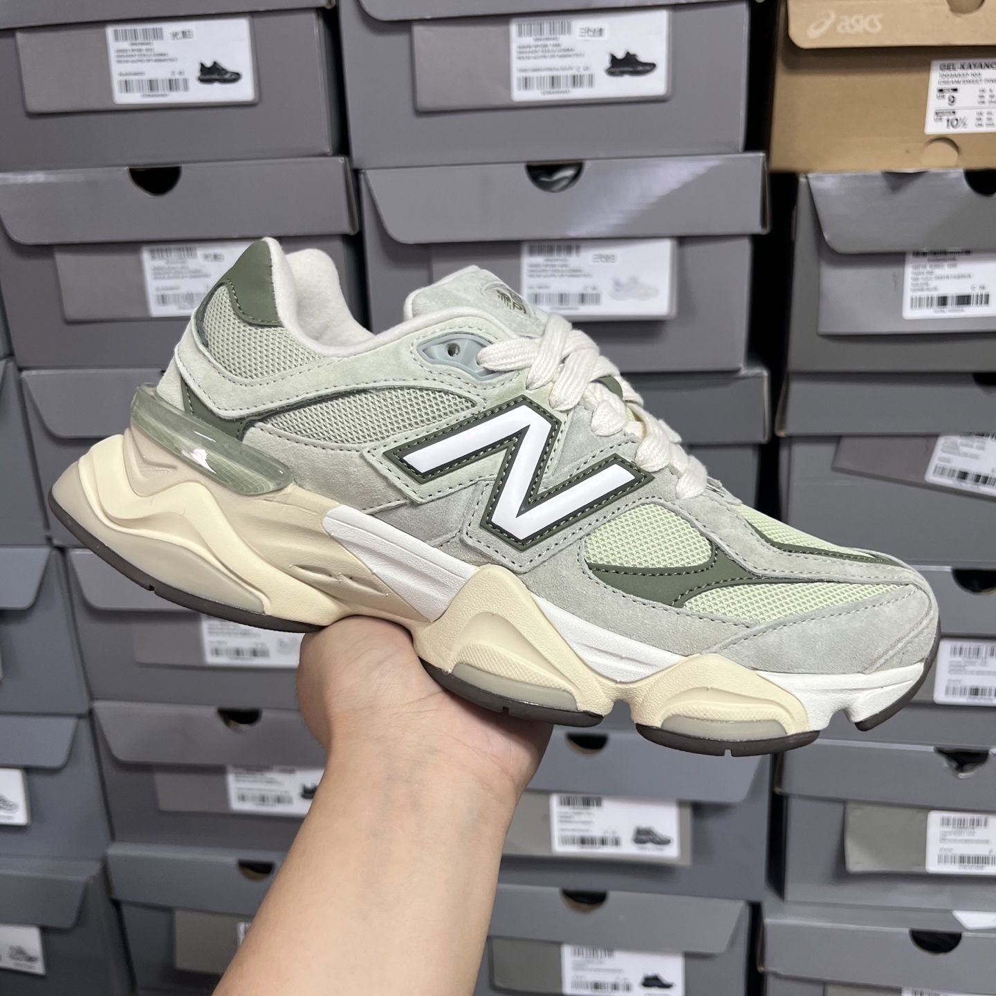 M版
NB Joe Freshgoods x New Balance 公司级版本NB9060 复古休闲运