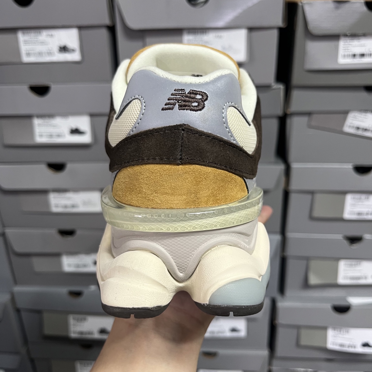M版
NB Joe Freshgoods x New Balance 公司级版本NB9060 复古休闲运