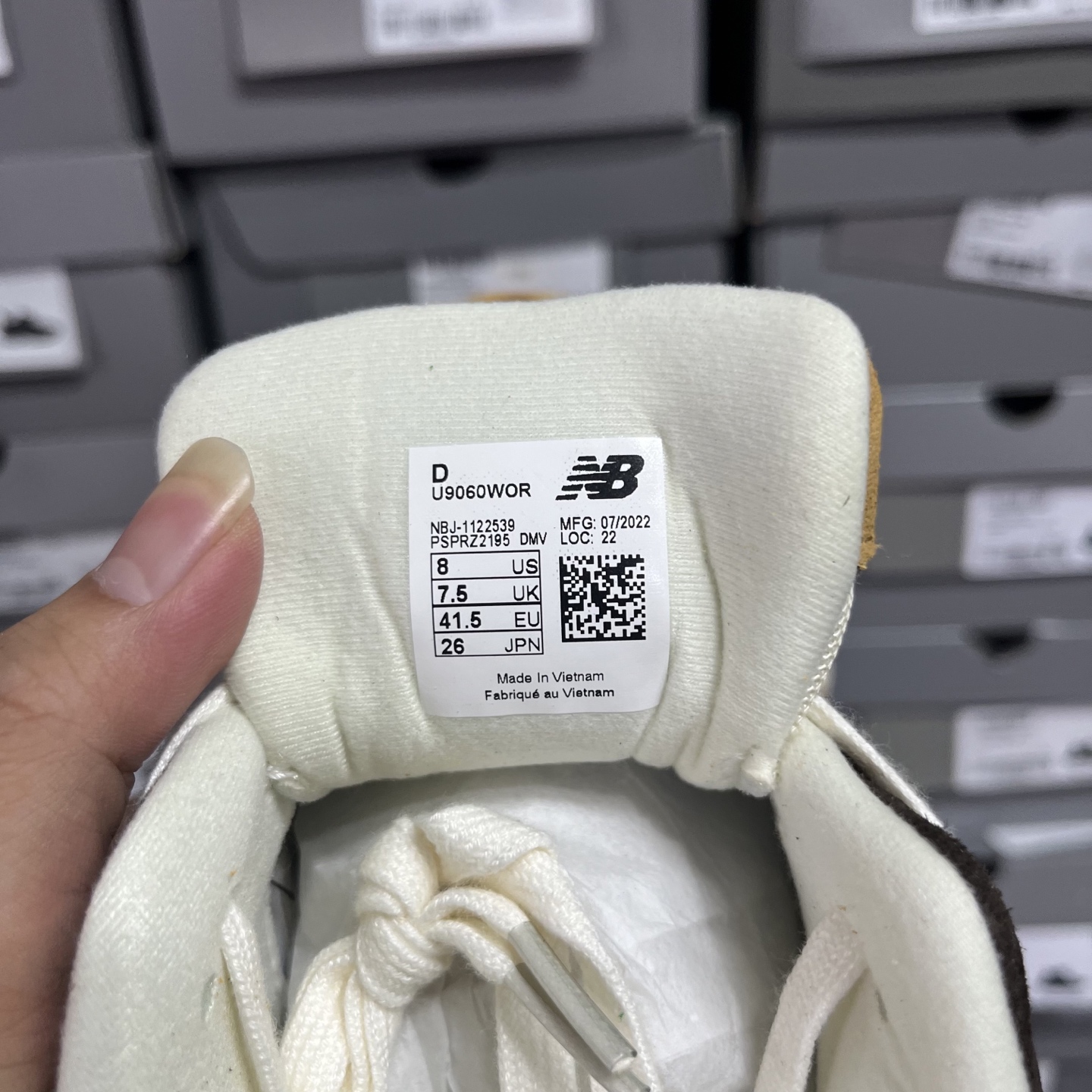 M版
NB Joe Freshgoods x New Balance 公司级版本NB9060 复古休闲运