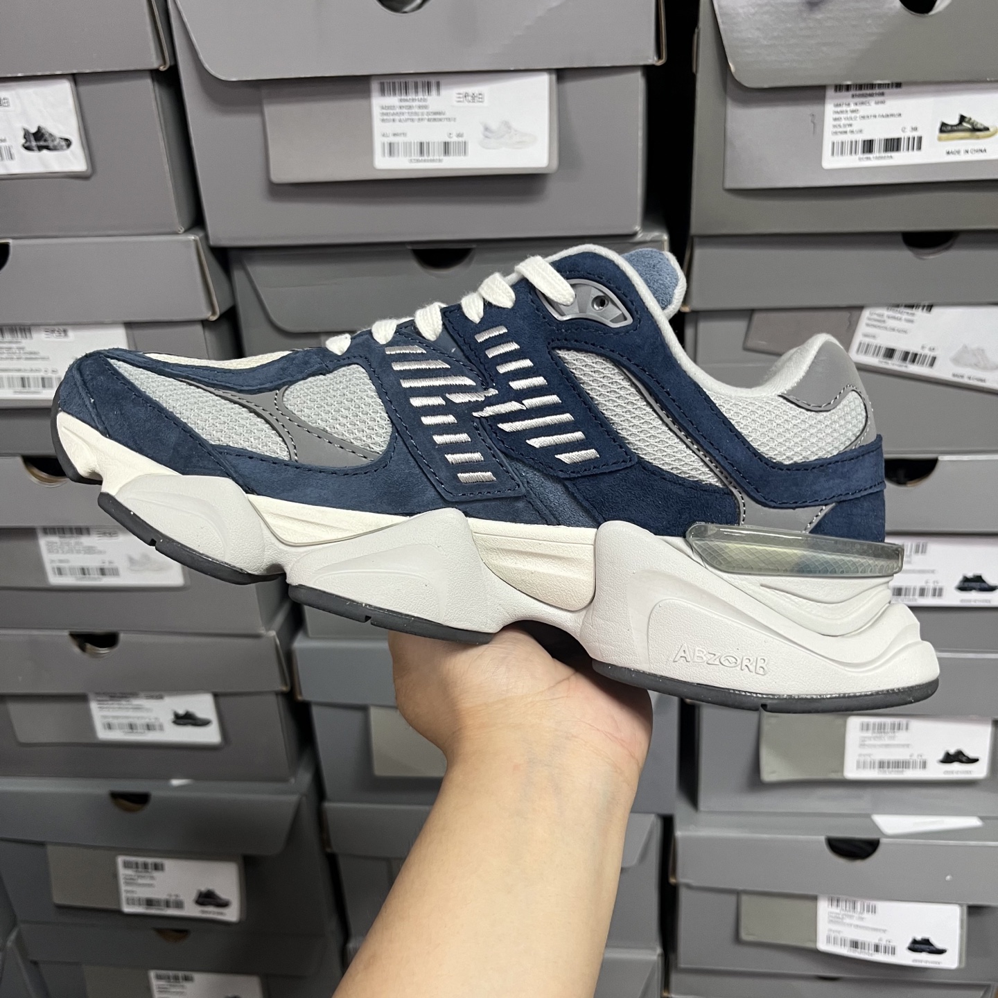 M版
NB Joe Freshgoods x New Balance 公司级版本NB9060 复古休闲运