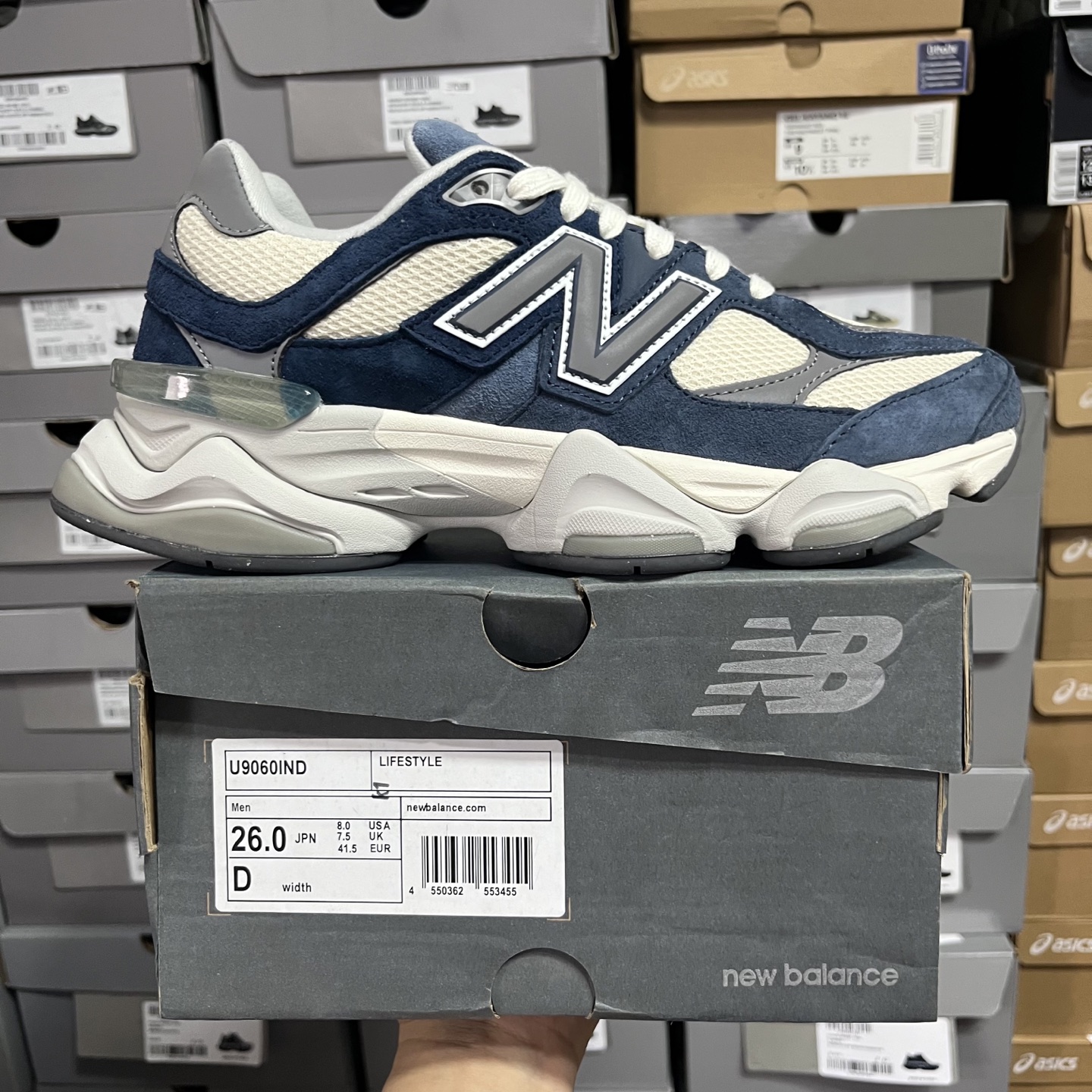 M版
NB Joe Freshgoods x New Balance 公司级版本NB9060 复古休闲运