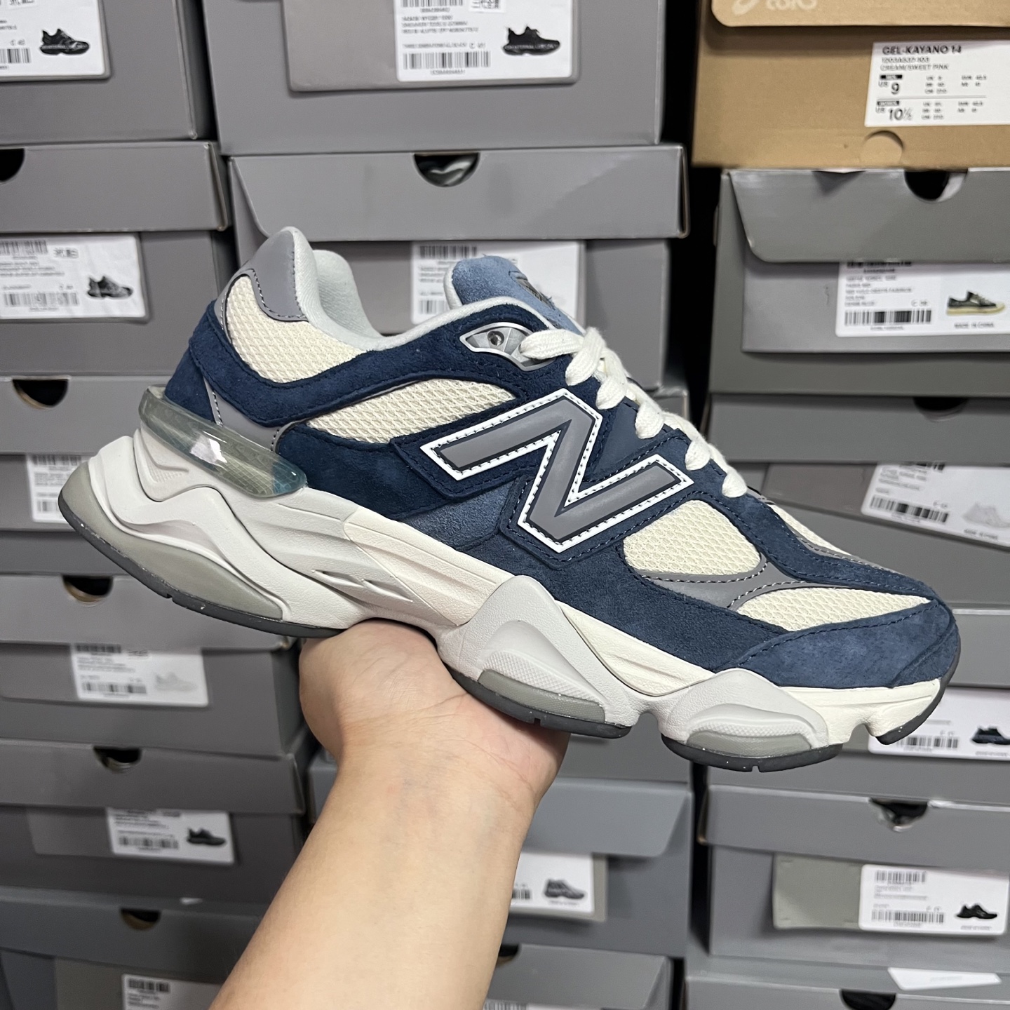 M版
NB Joe Freshgoods x New Balance 公司级版本NB9060 复古休闲运