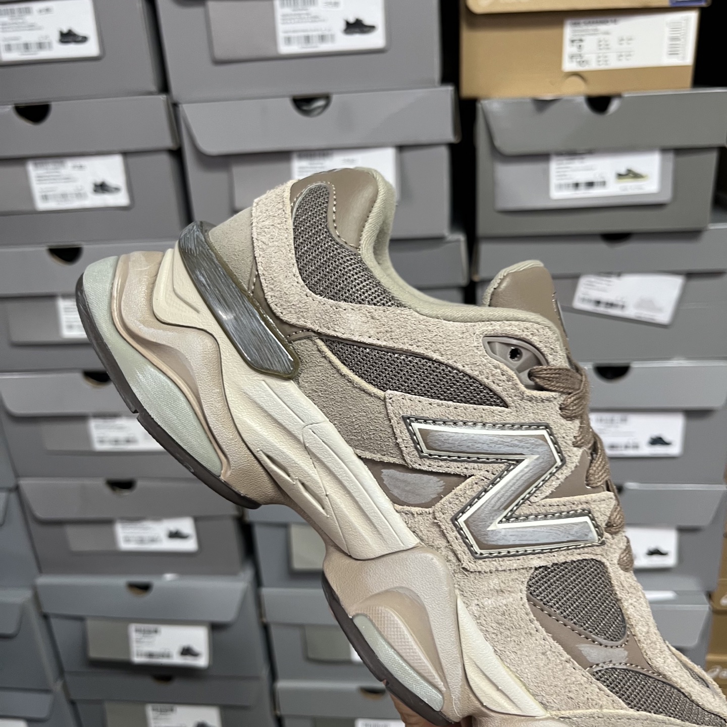 M版
NB Joe Freshgoods x New Balance 公司级版本NB9060 复古休闲运
