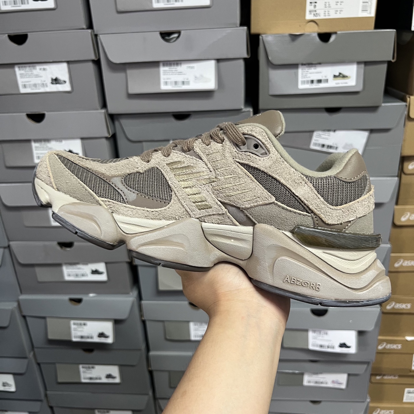 M版
NB Joe Freshgoods x New Balance 公司级版本NB9060 复古休闲运