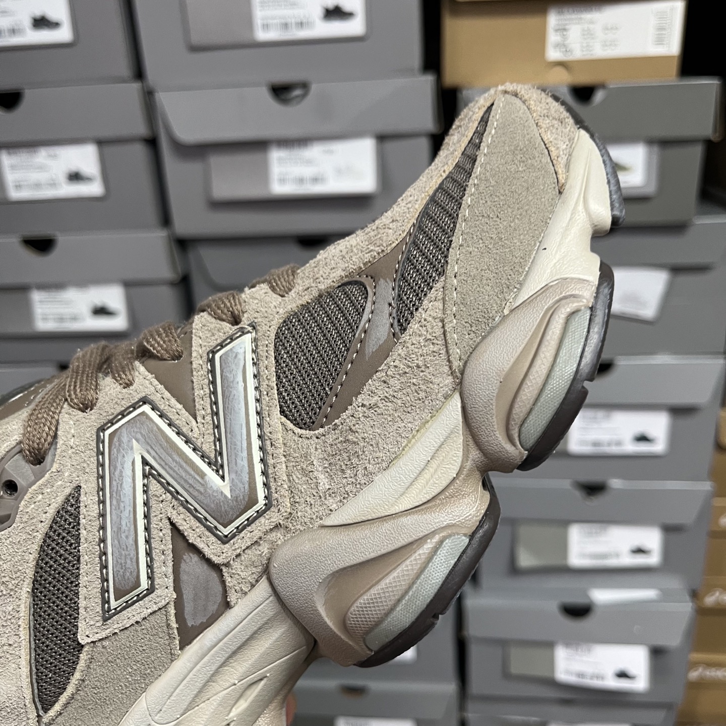 M版
NB Joe Freshgoods x New Balance 公司级版本NB9060 复古休闲运