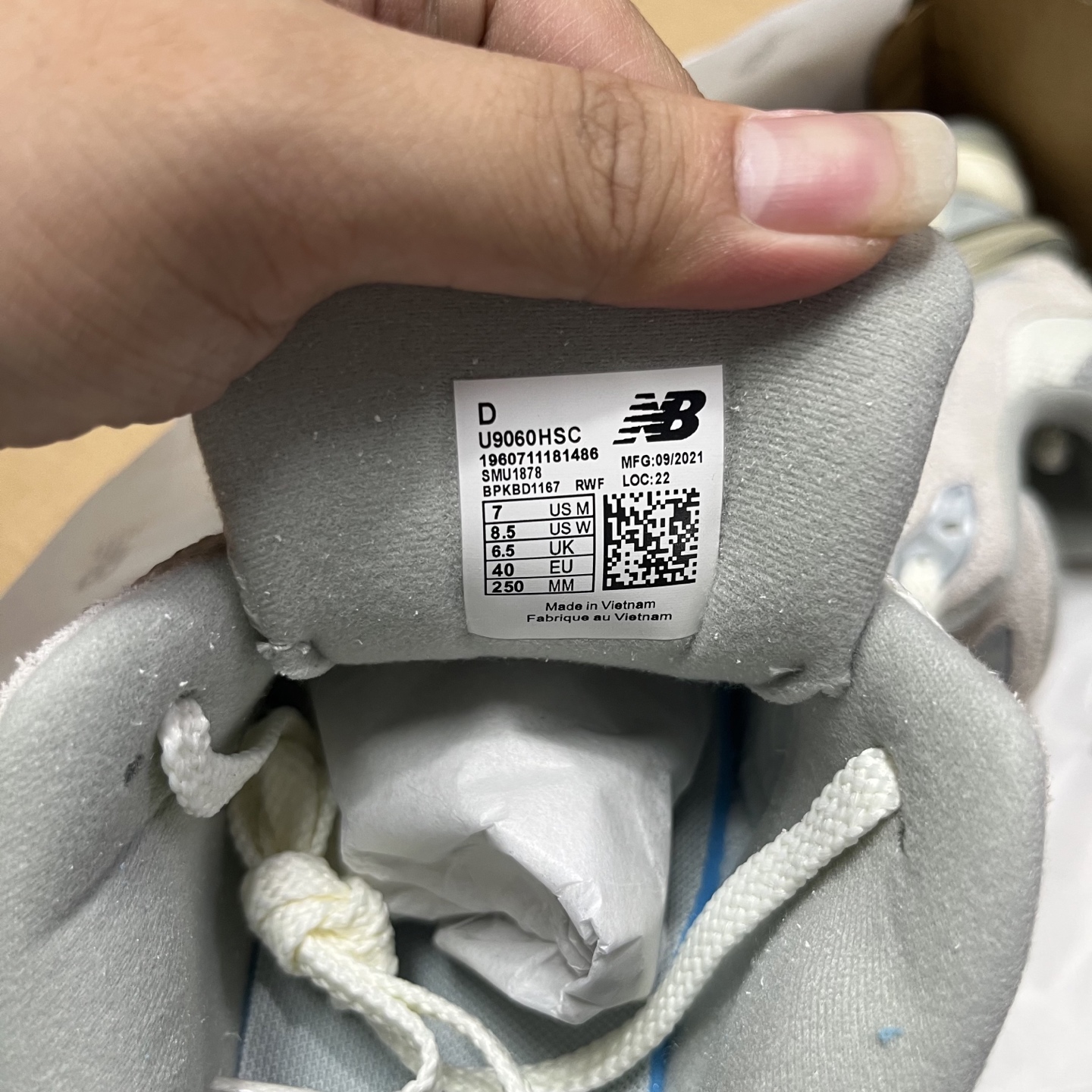 M版
NB Joe Freshgoods x New Balance 公司级版本NB9060 复古休闲运