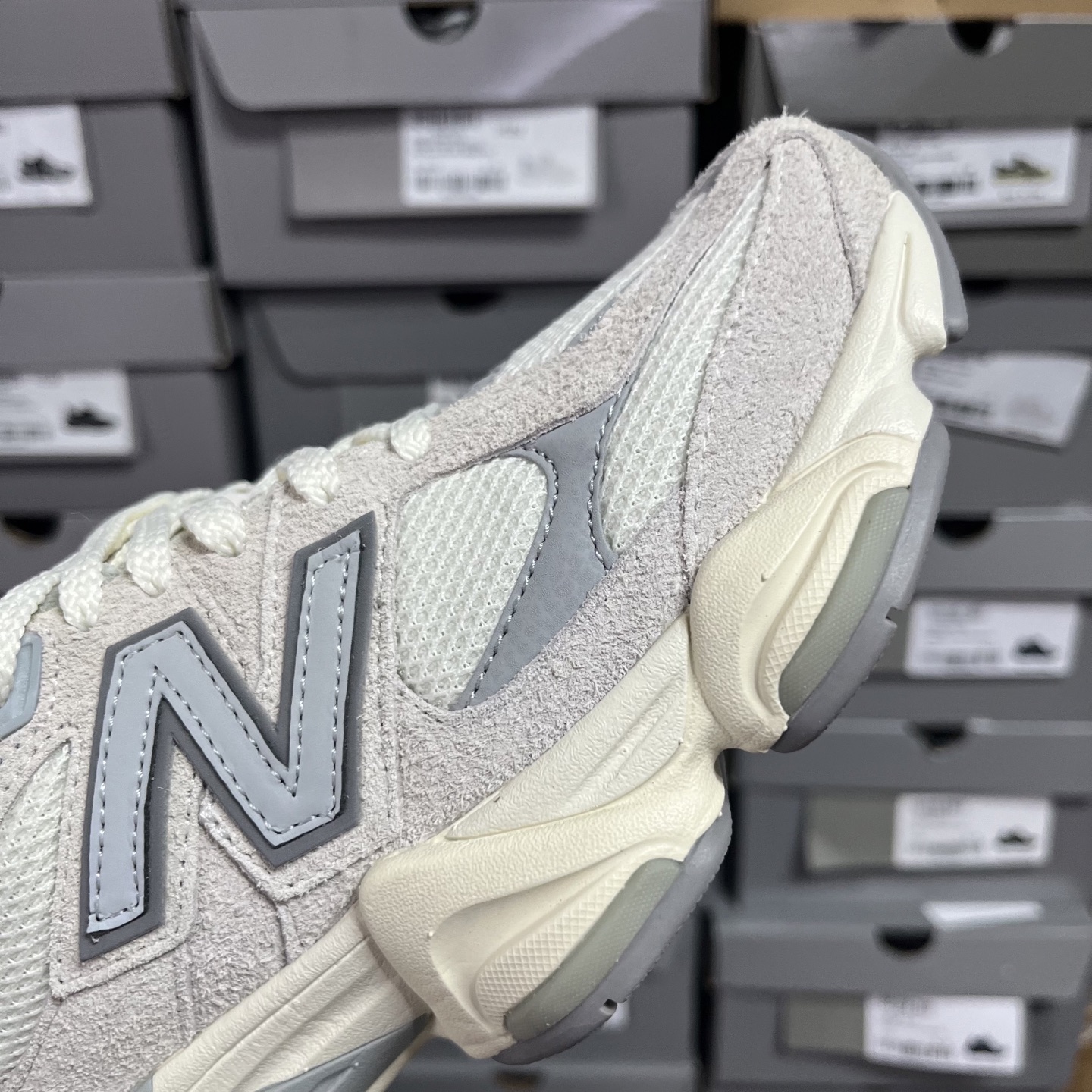 M版
NB Joe Freshgoods x New Balance 公司级版本NB9060 复古休闲运
