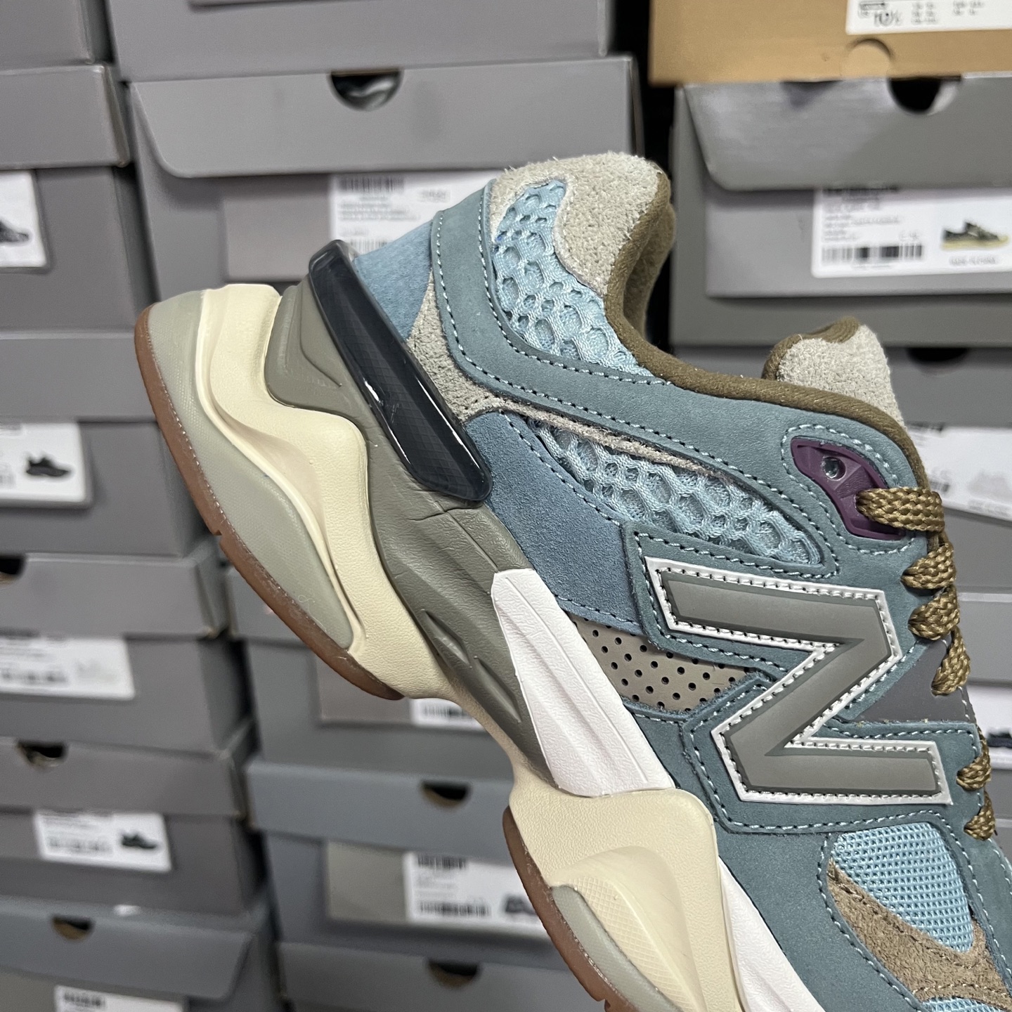 M版
NB Joe Freshgoods x New Balance 公司级版本NB9060 复古休闲运