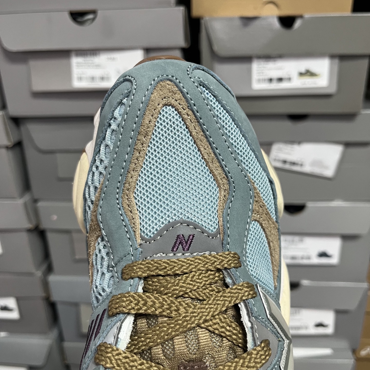 M版
NB Joe Freshgoods x New Balance 公司级版本NB9060 复古休闲运
