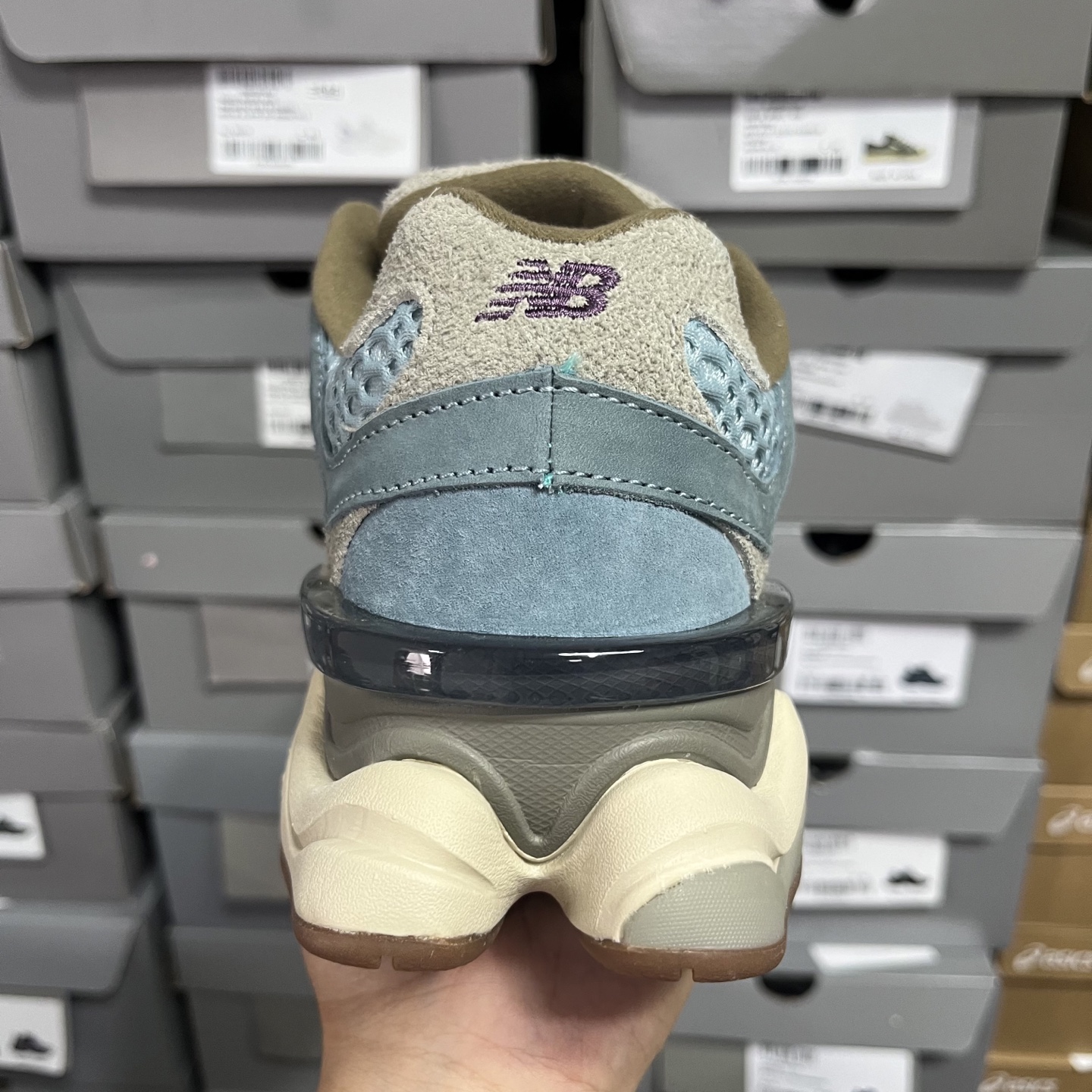 M版
NB Joe Freshgoods x New Balance 公司级版本NB9060 复古休闲运