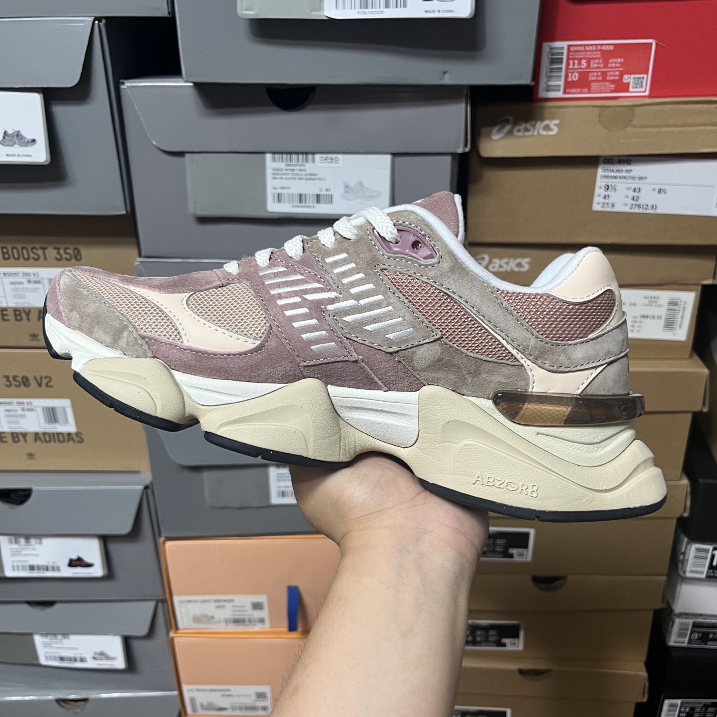 
纯原标杆 品质无敌 New Balance NB 9060 粉棕

货号：U9060ZGB
尺码：36