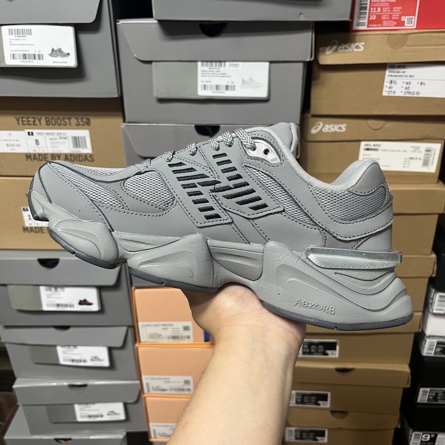 
纯原标杆 品质无敌 New Balance NB 9060 深灰

货号：U9060ZGB
尺码：36